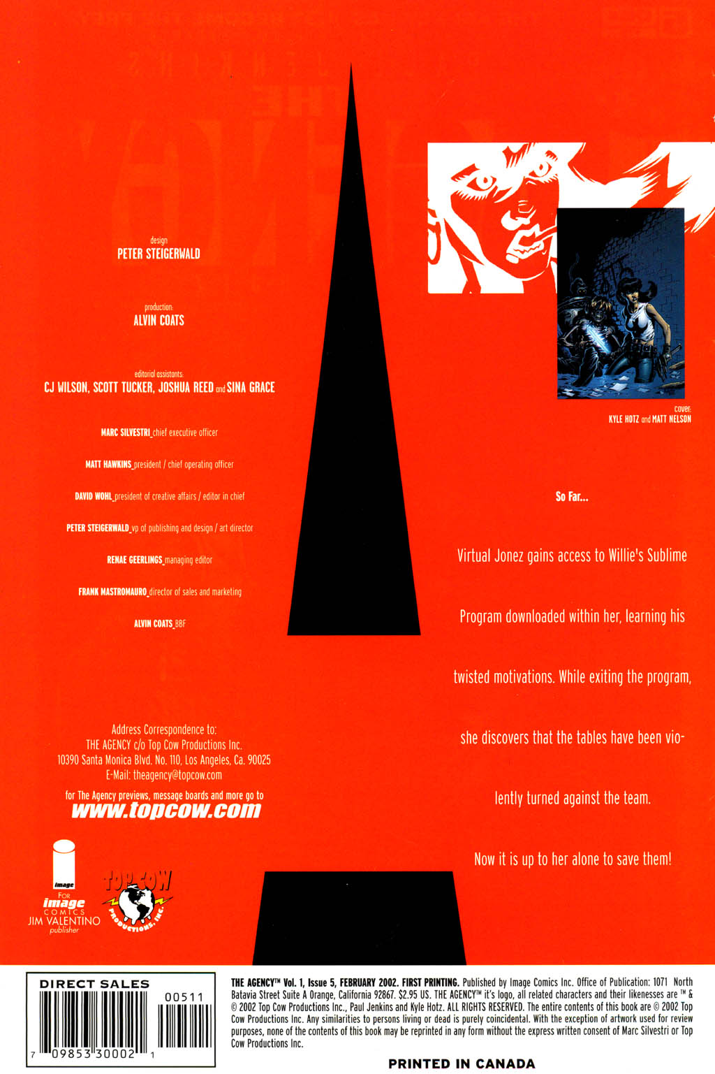 Read online The Agency comic -  Issue #5 - 2