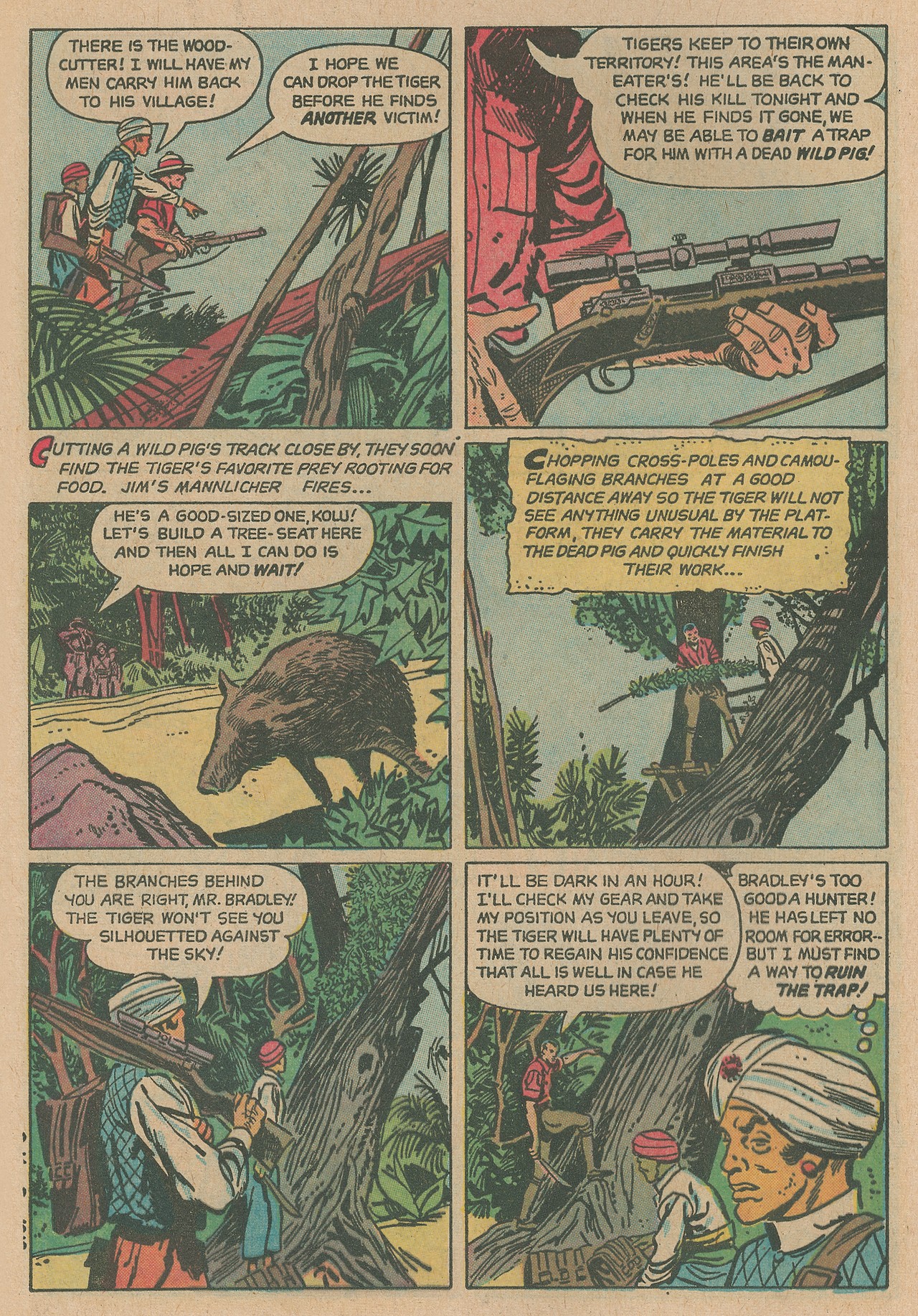 Read online Jungle Jim (1967) comic -  Issue # Full - 8