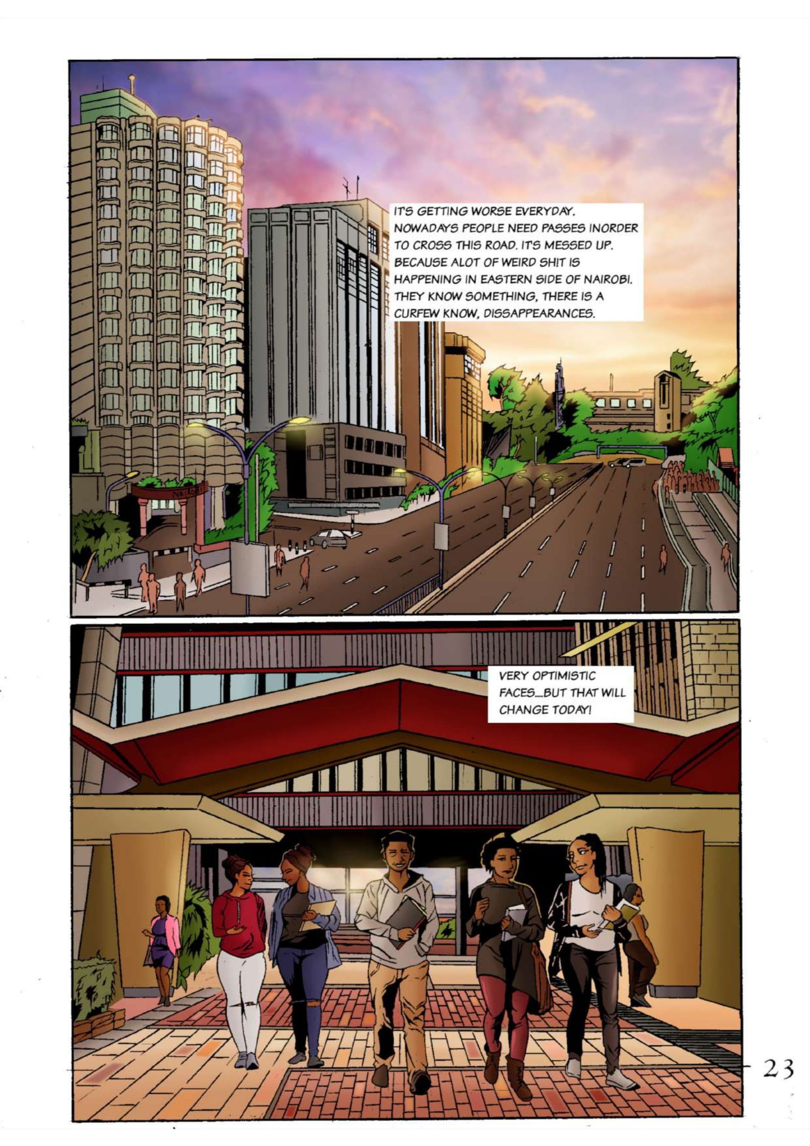 Read online Nairobi X comic -  Issue #1 - 25