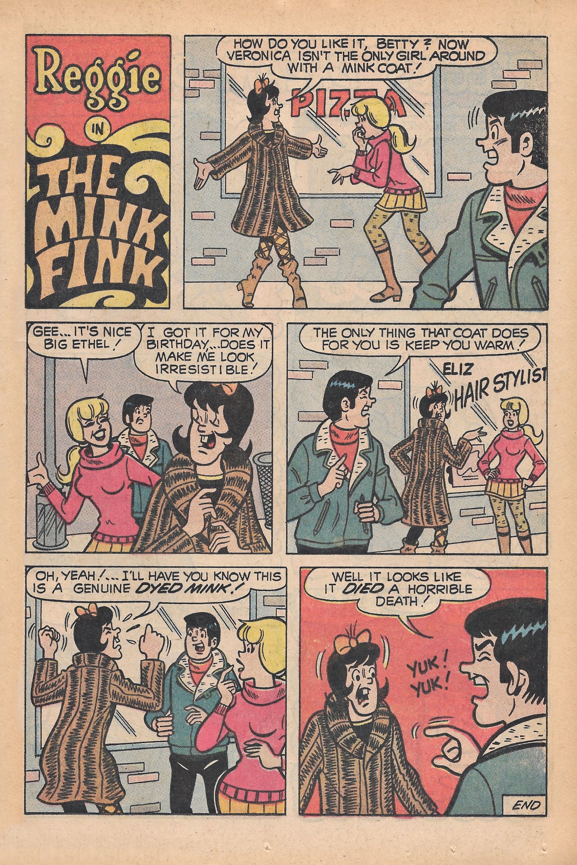 Read online Reggie's Wise Guy Jokes comic -  Issue #11 - 15