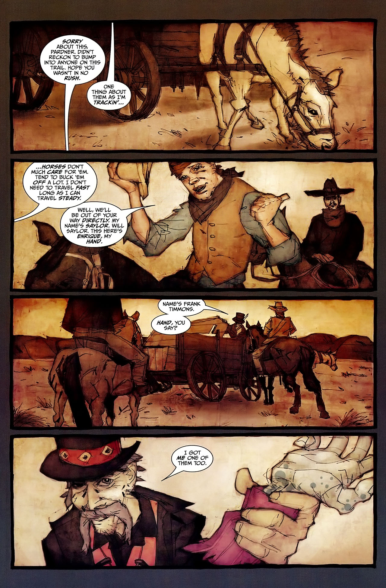 Read online Graveslinger comic -  Issue #1 - 7