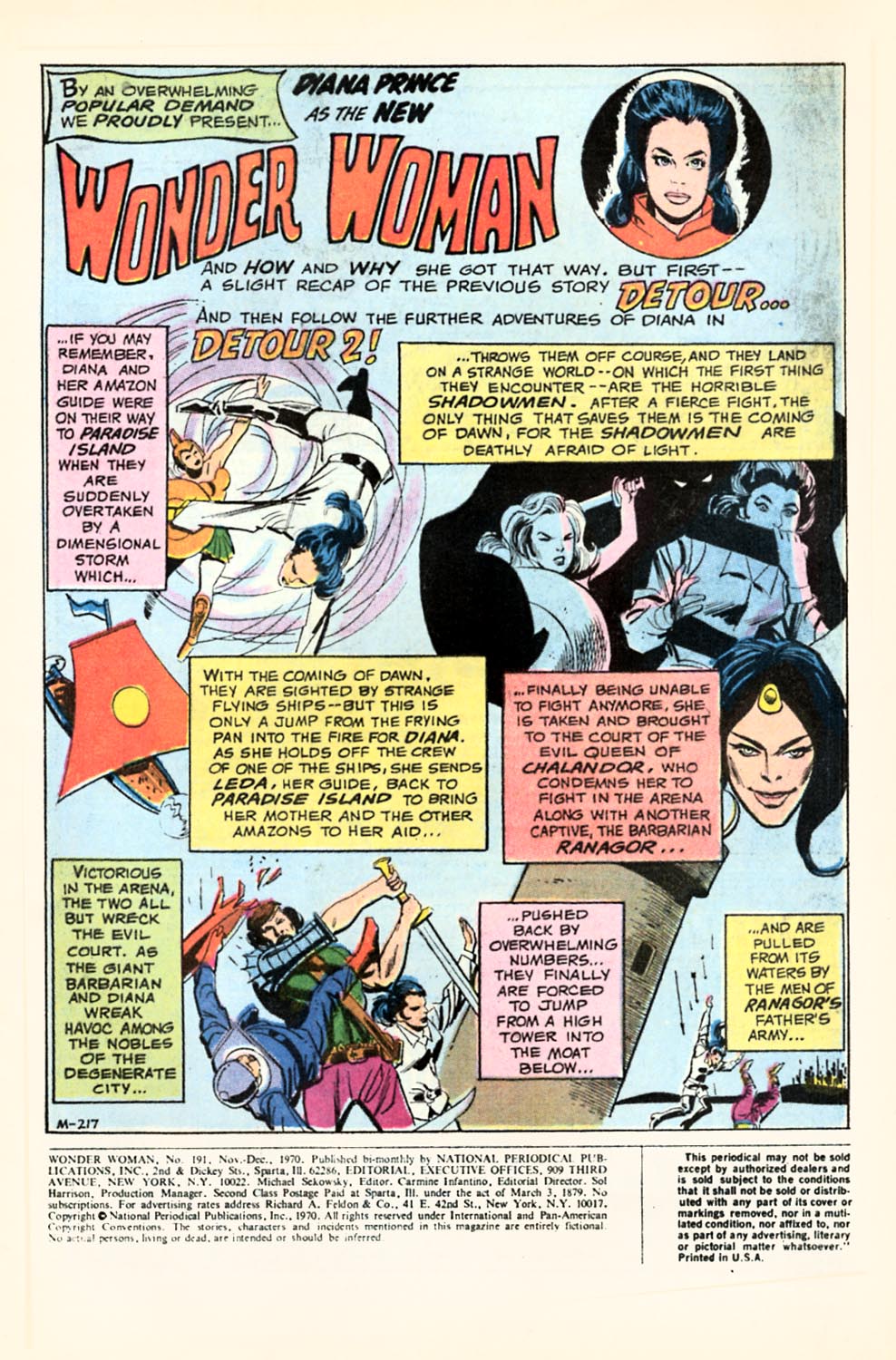 Read online Wonder Woman (1942) comic -  Issue #191 - 3