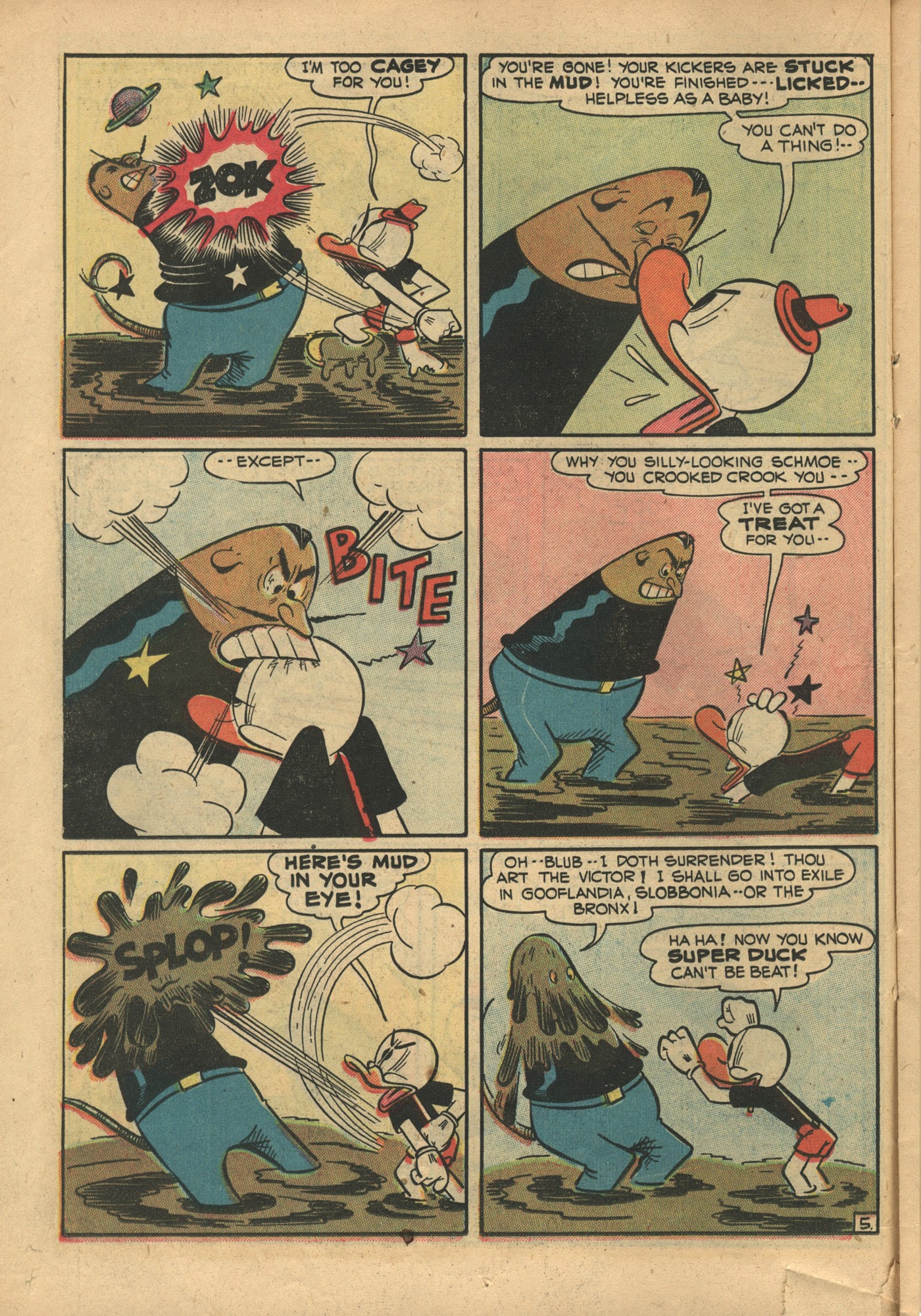 Read online Super Duck Comics comic -  Issue #32 - 20