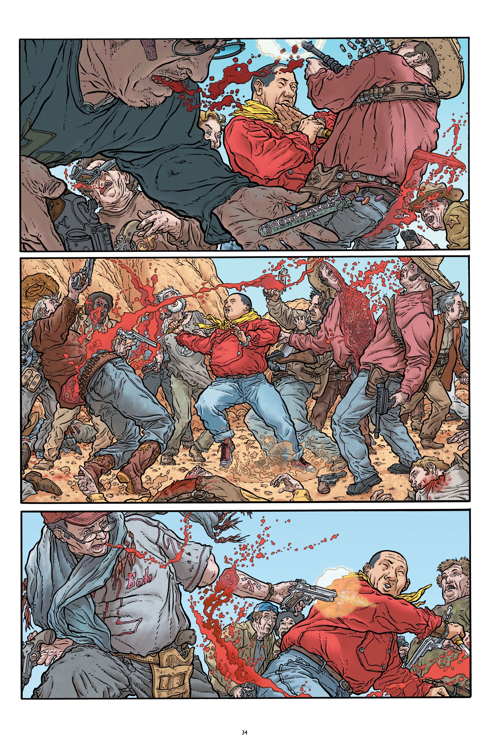 Read online Shaolin Cowboy comic -  Issue # _Start Trek (Part 1) - 26