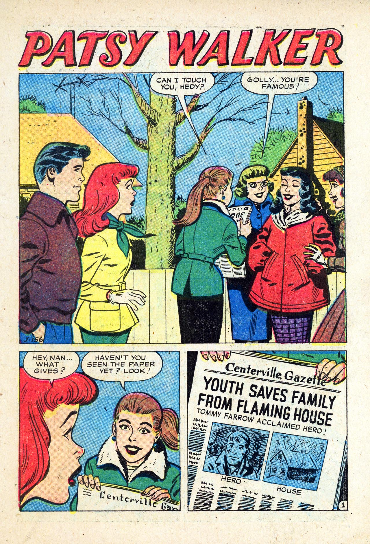Read online Patsy Walker comic -  Issue #64 - 3