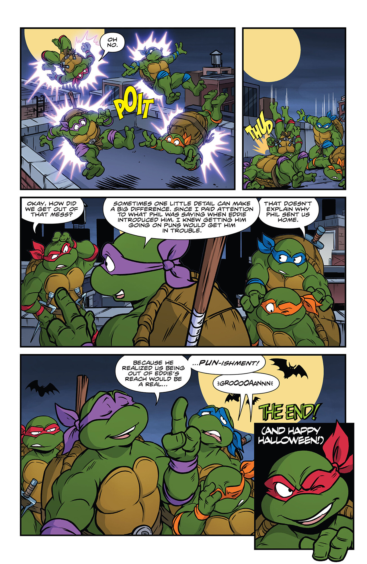Read online Teenage Mutant Ninja Turtles: Saturday Morning Adventures – Halloween Special comic -  Issue # Full - 30