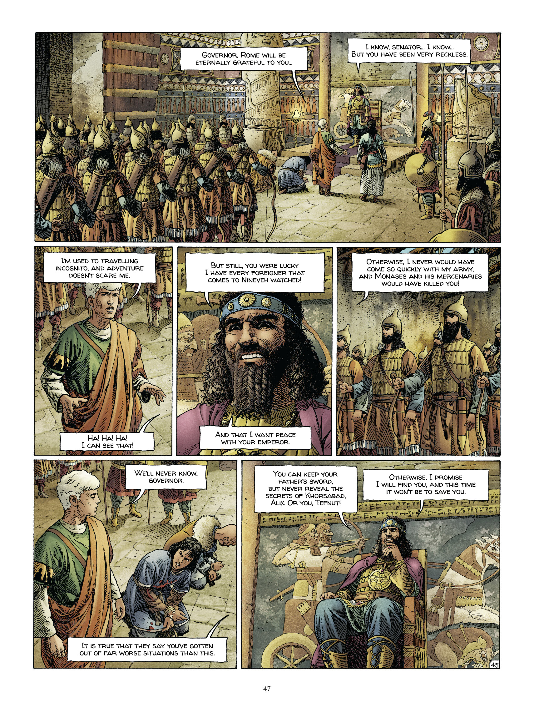Read online Alix Senator comic -  Issue #11 - 49