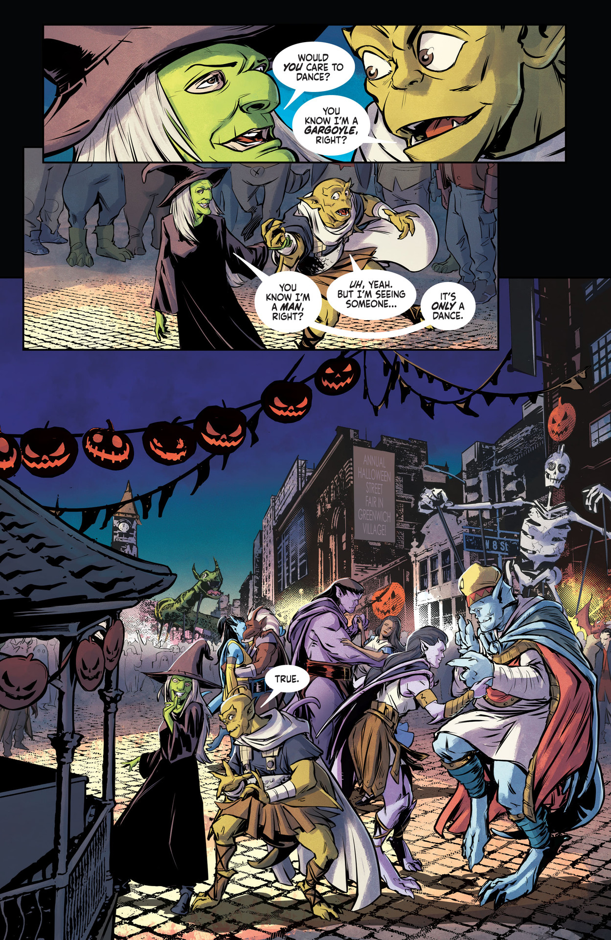 Read online Gargoyles Halloween Special comic -  Issue # Full - 20