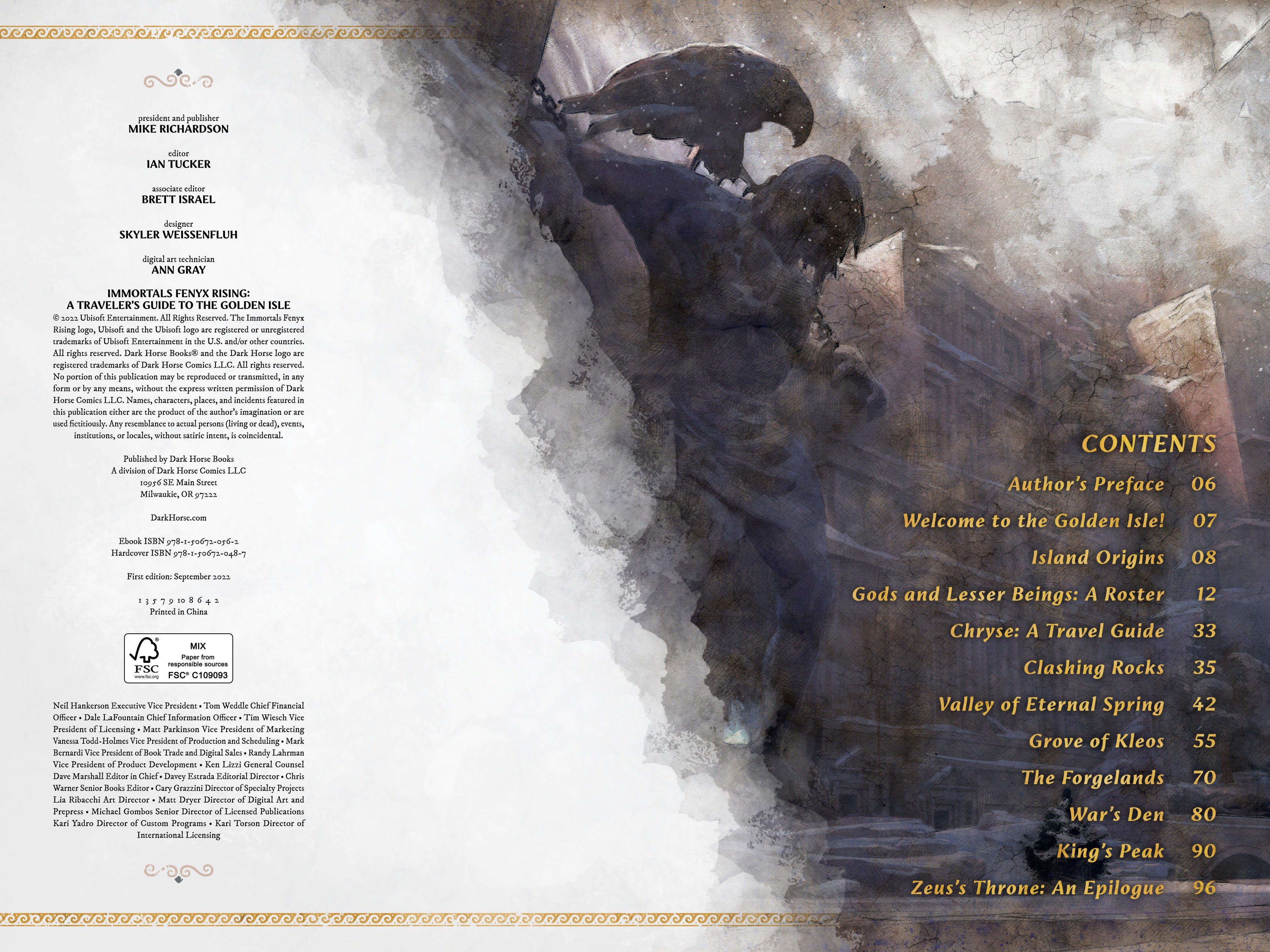 Read online Immortals Fenyx Rising: A Traveler's Guide to the Golden Isle comic -  Issue # TPB - 6