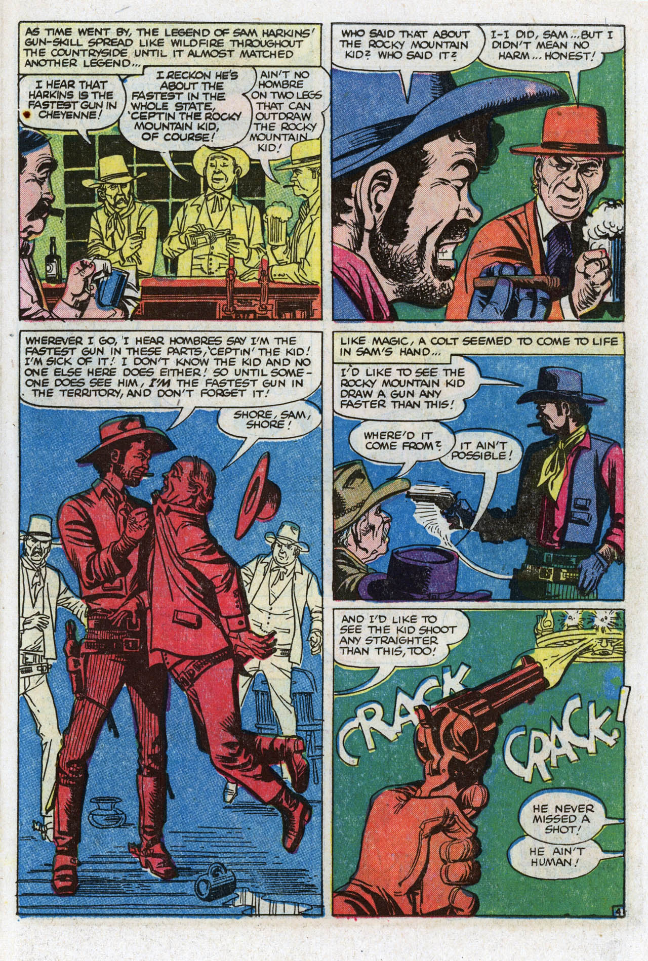 Read online Western Gunfighters (1956) comic -  Issue #25 - 15