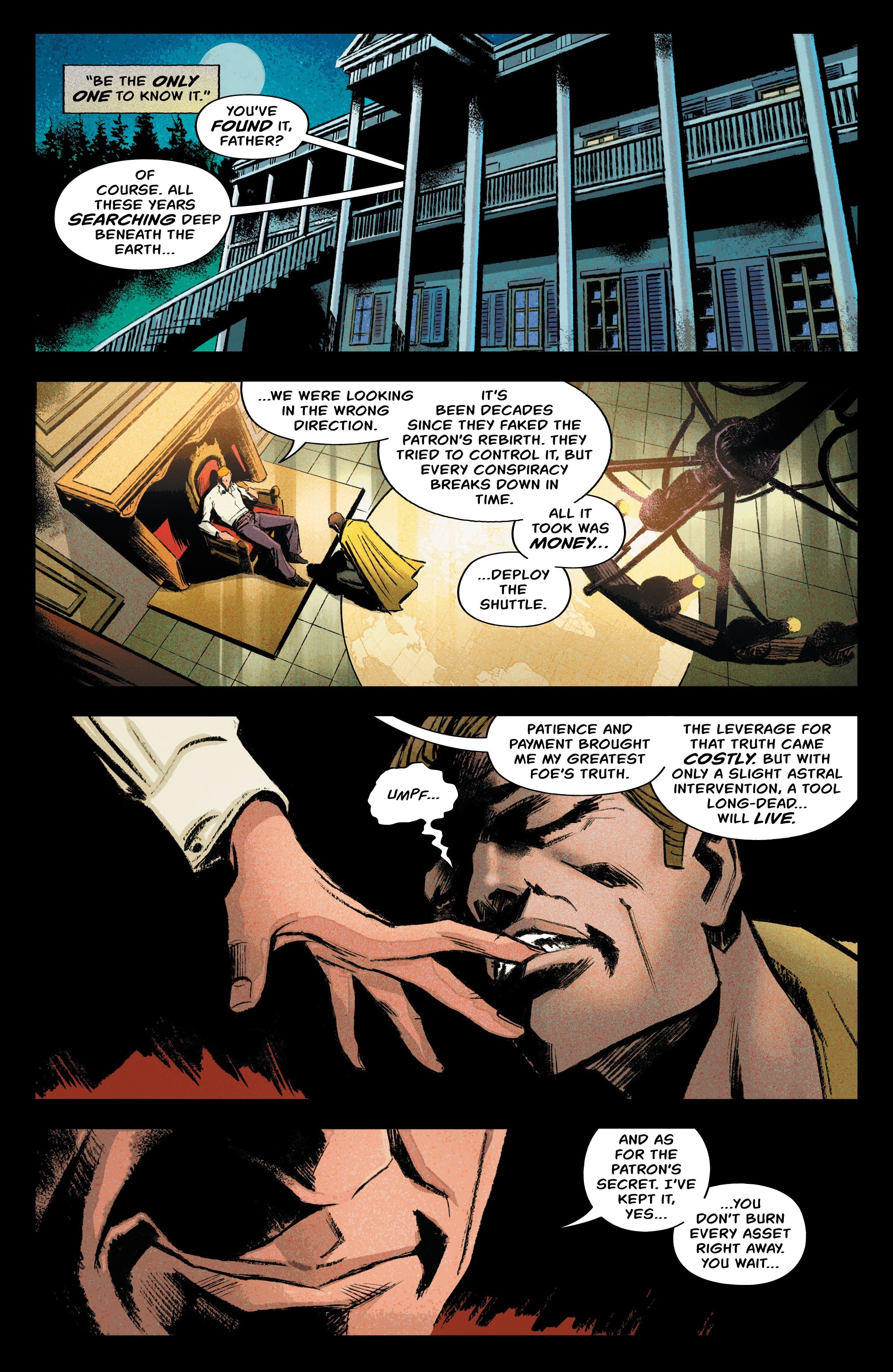 Read online Project Patron comic -  Issue #3 - 6