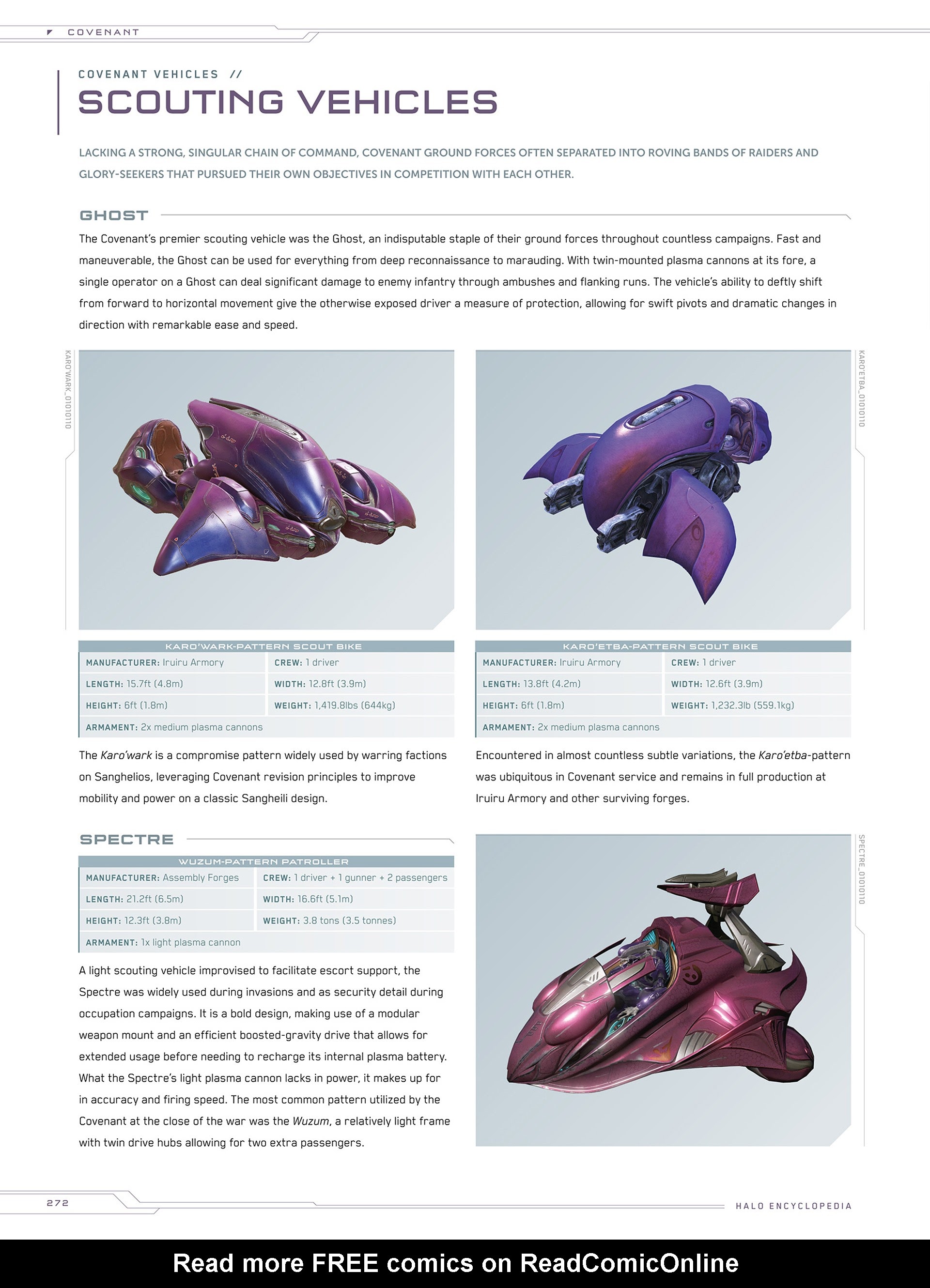 Read online Halo Encyclopedia comic -  Issue # TPB (Part 3) - 68