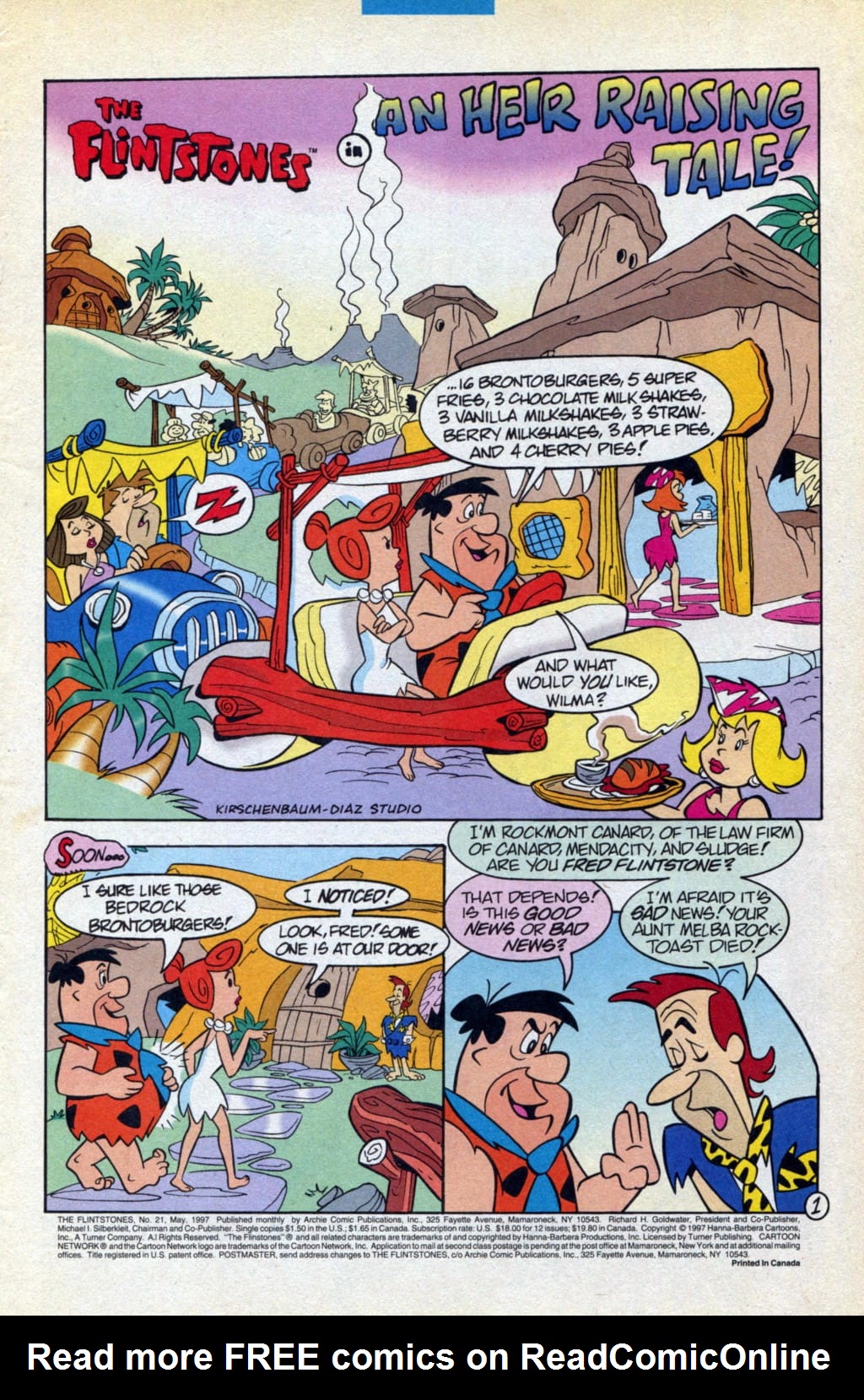 Read online The Flintstones (1995) comic -  Issue #21 - 3