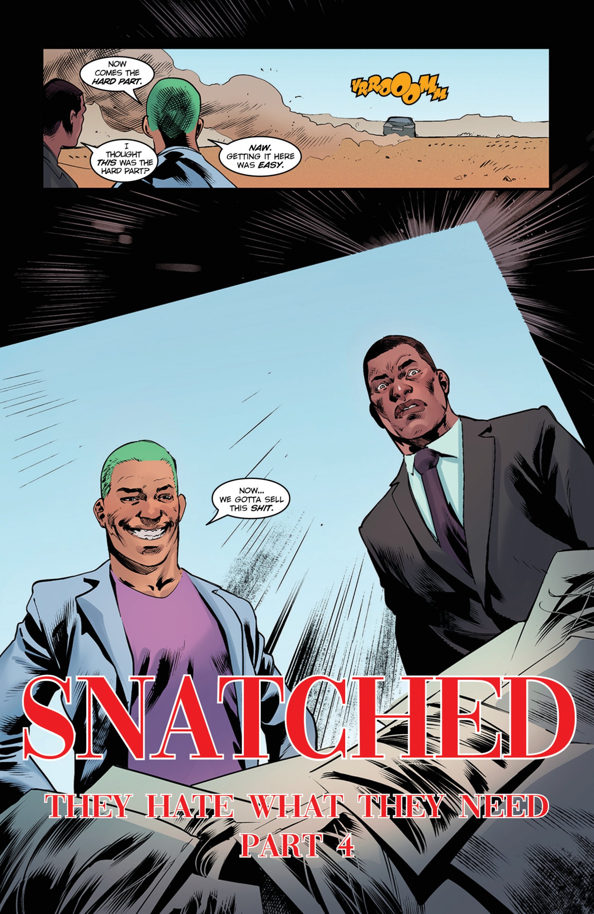 Read online Snatched comic -  Issue #4 - 31