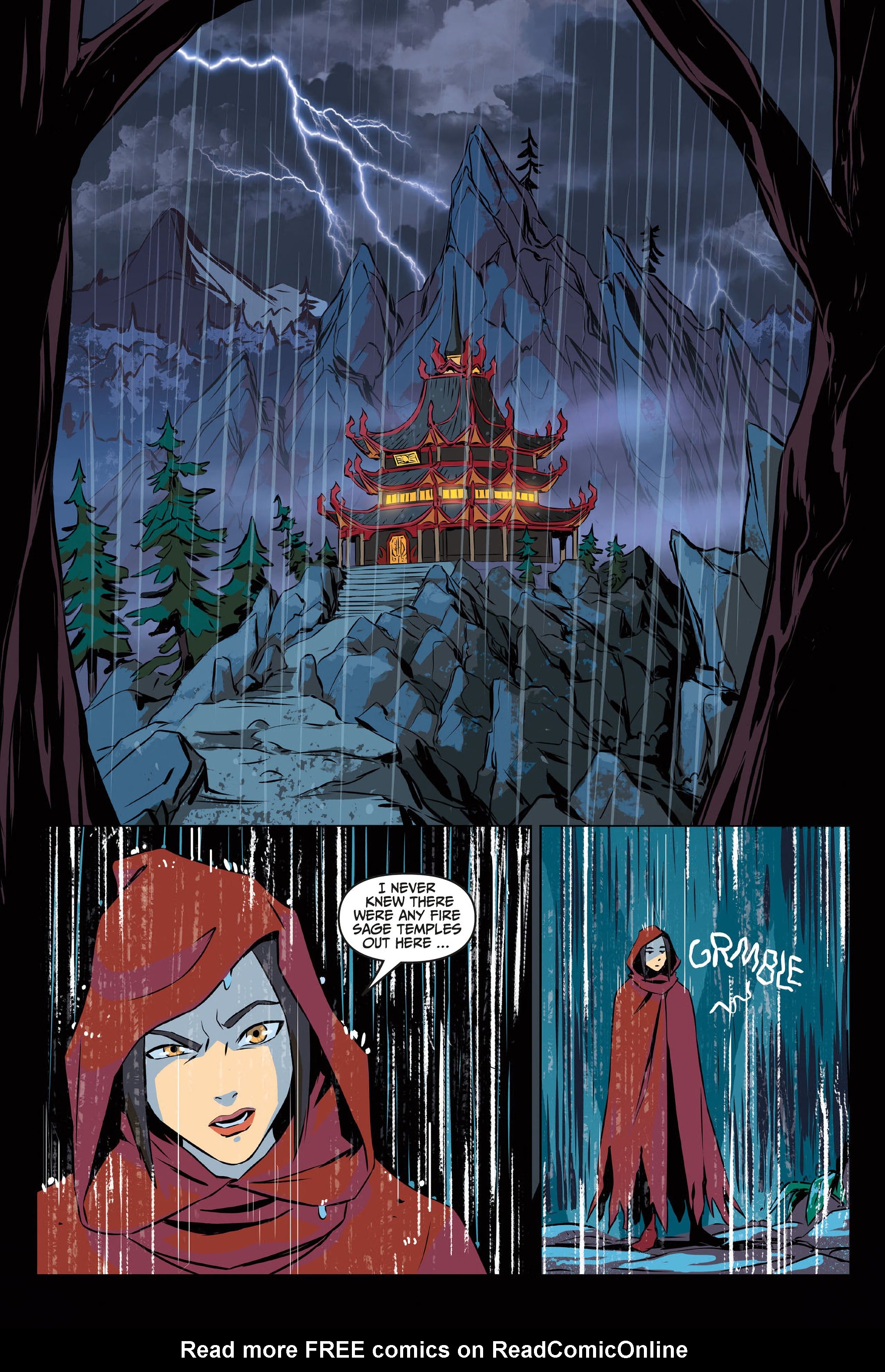 Read online Avatar: The Last Airbender - Azula in the Spirit Temple comic -  Issue # TPB - 26