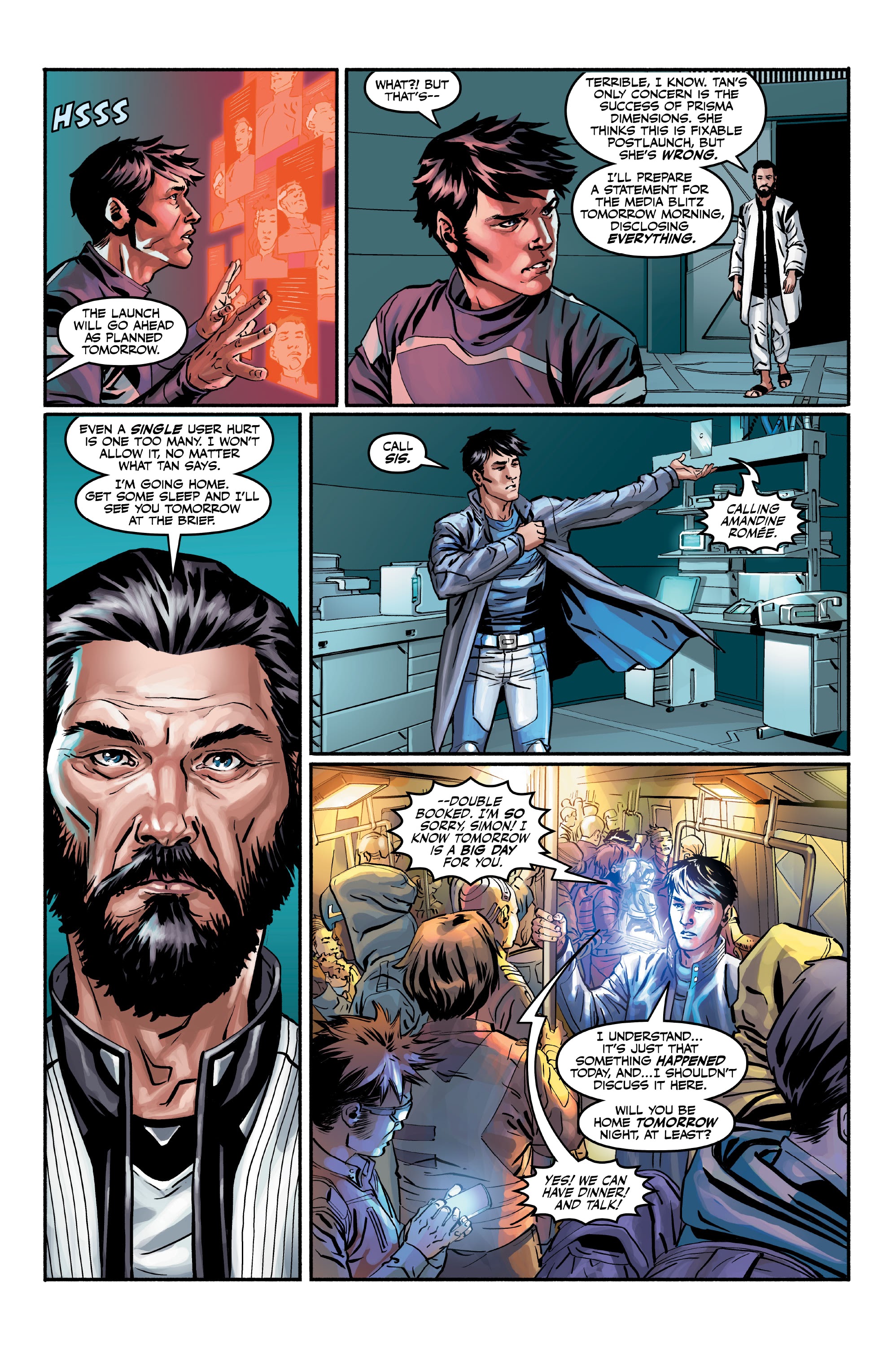 Read online HYPER SCAPE comic -  Issue #1 - 11