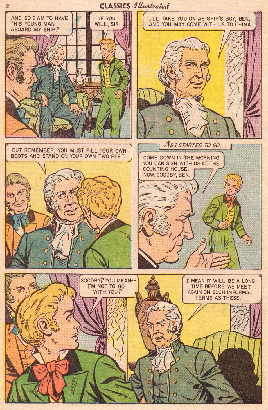 Read online Classics Illustrated comic -  Issue #122 - 4