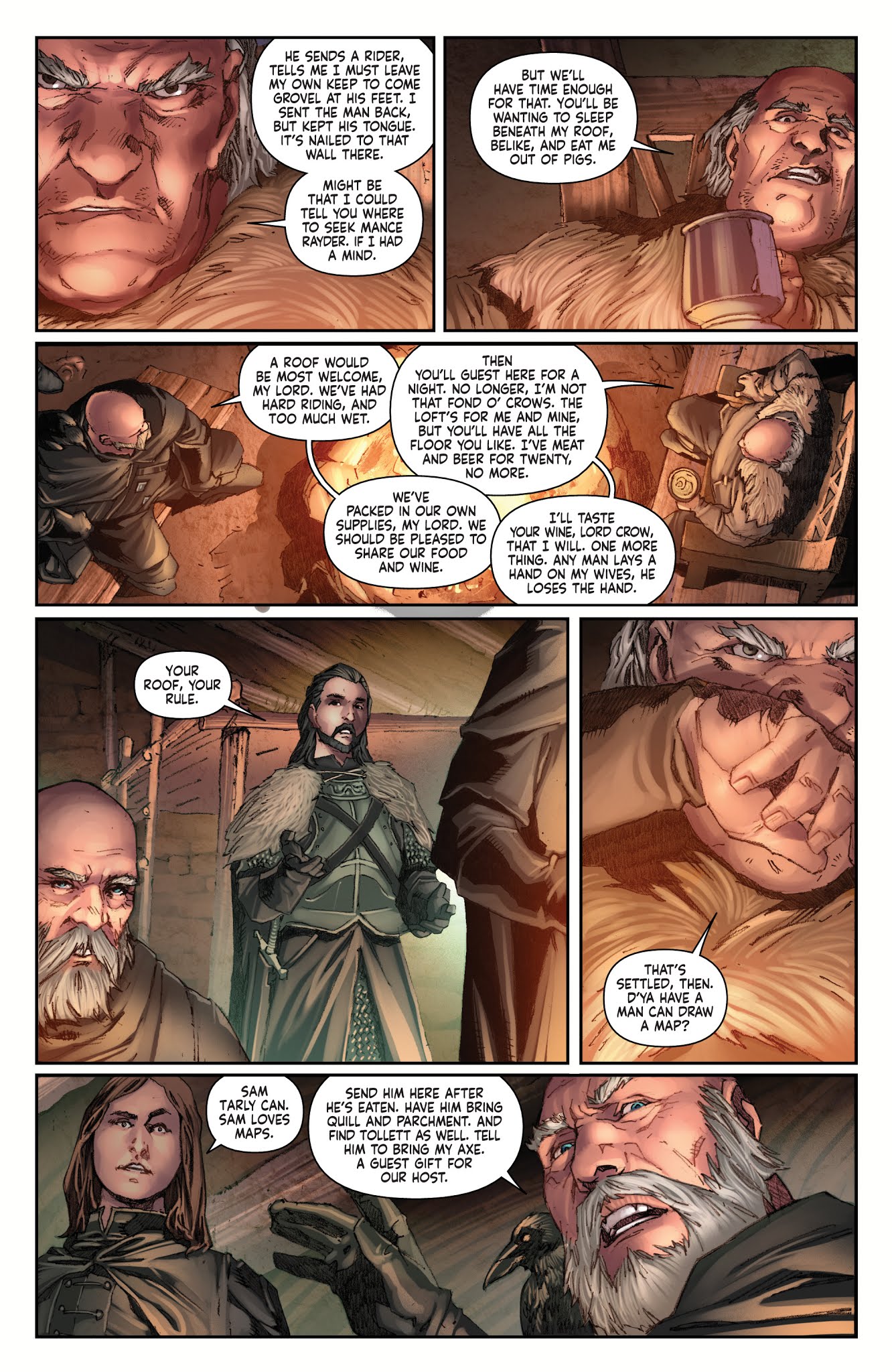 Read online A Clash of Kings comic -  Issue #11 - 15
