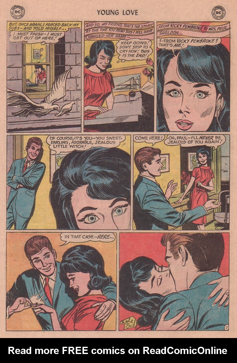 Read online Young Love (1963) comic -  Issue #47 - 16