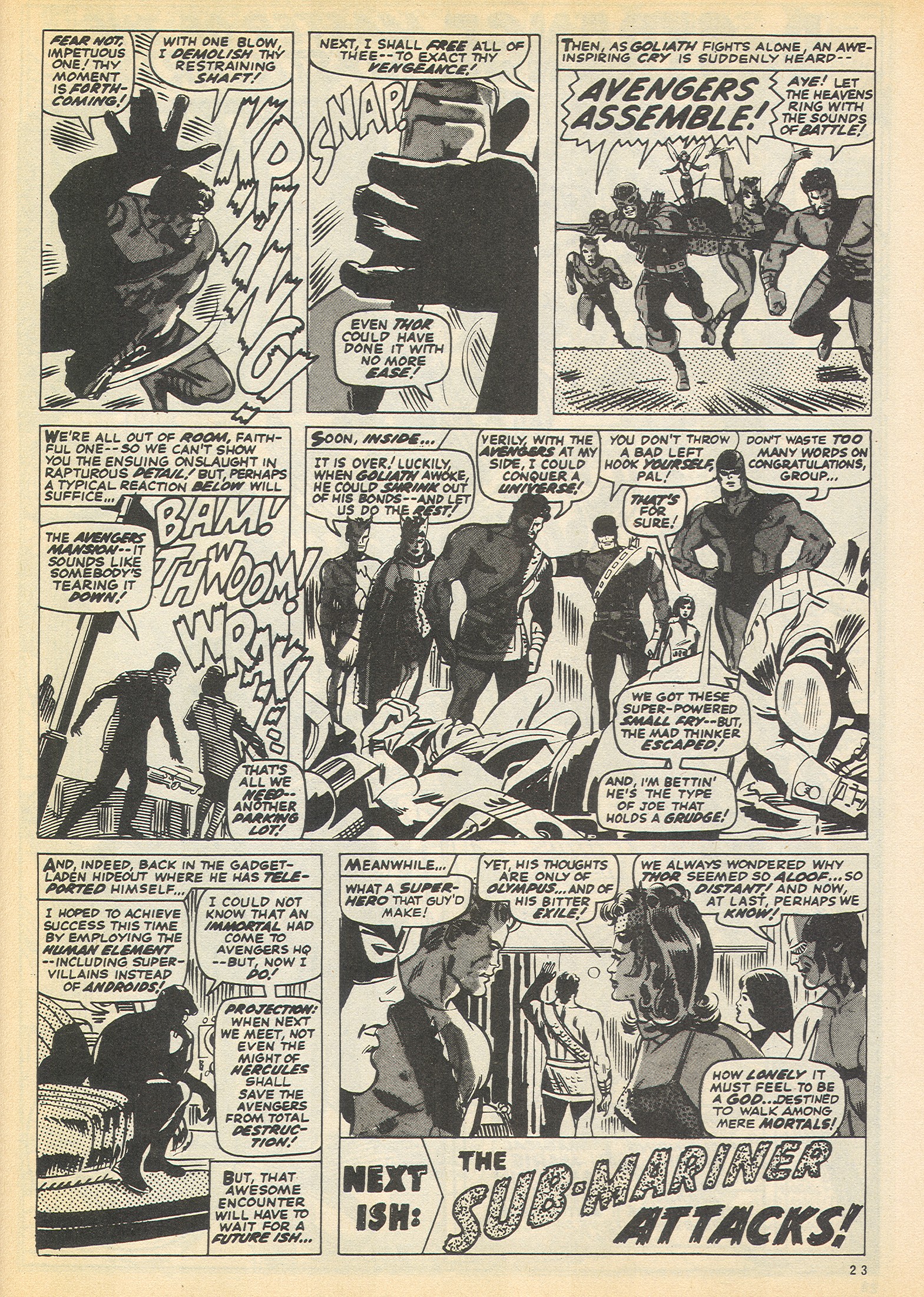 Read online The Avengers (1973) comic -  Issue #45 - 23