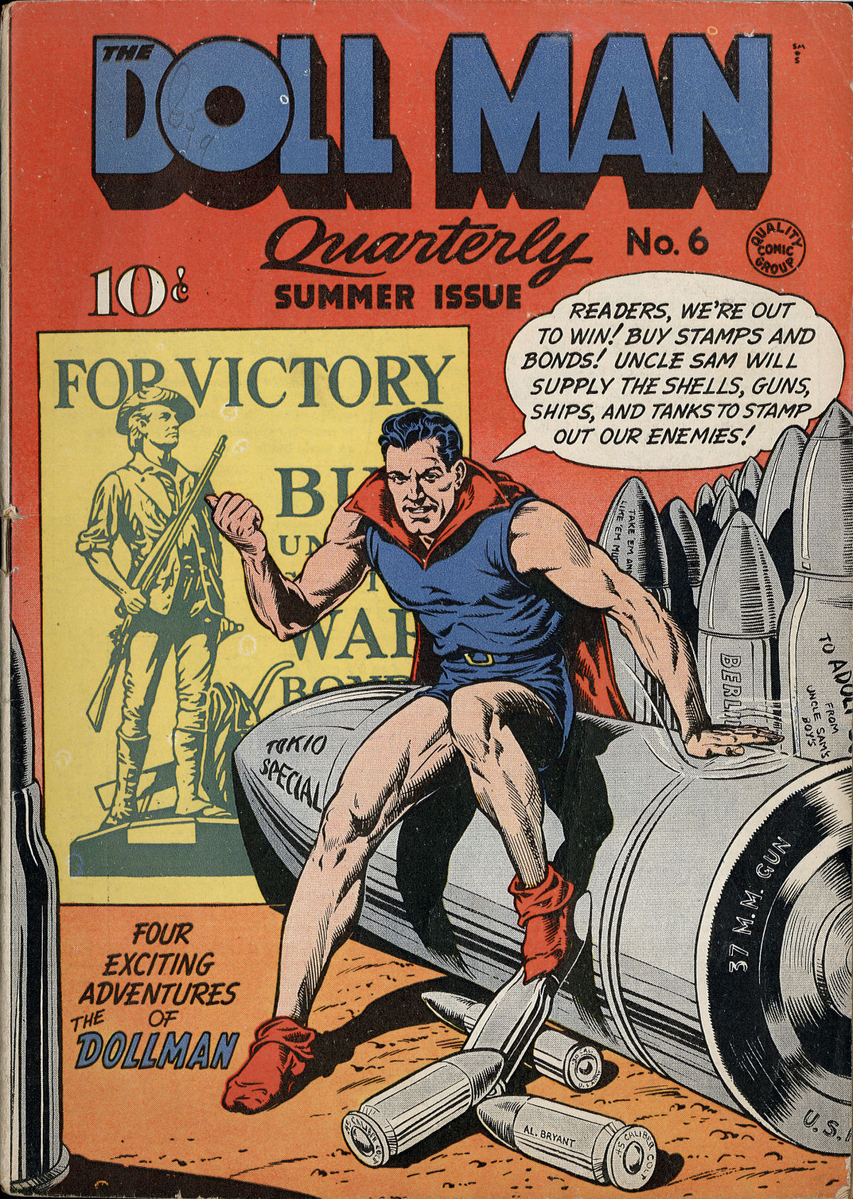 Read online Doll Man comic -  Issue #6 - 1