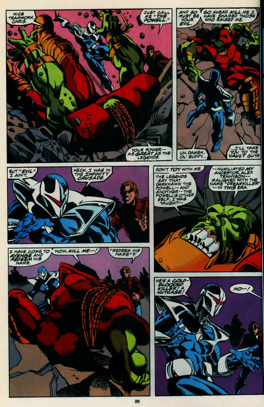Read online Darkhawk (1991) comic -  Issue # _Annual 3 - 17
