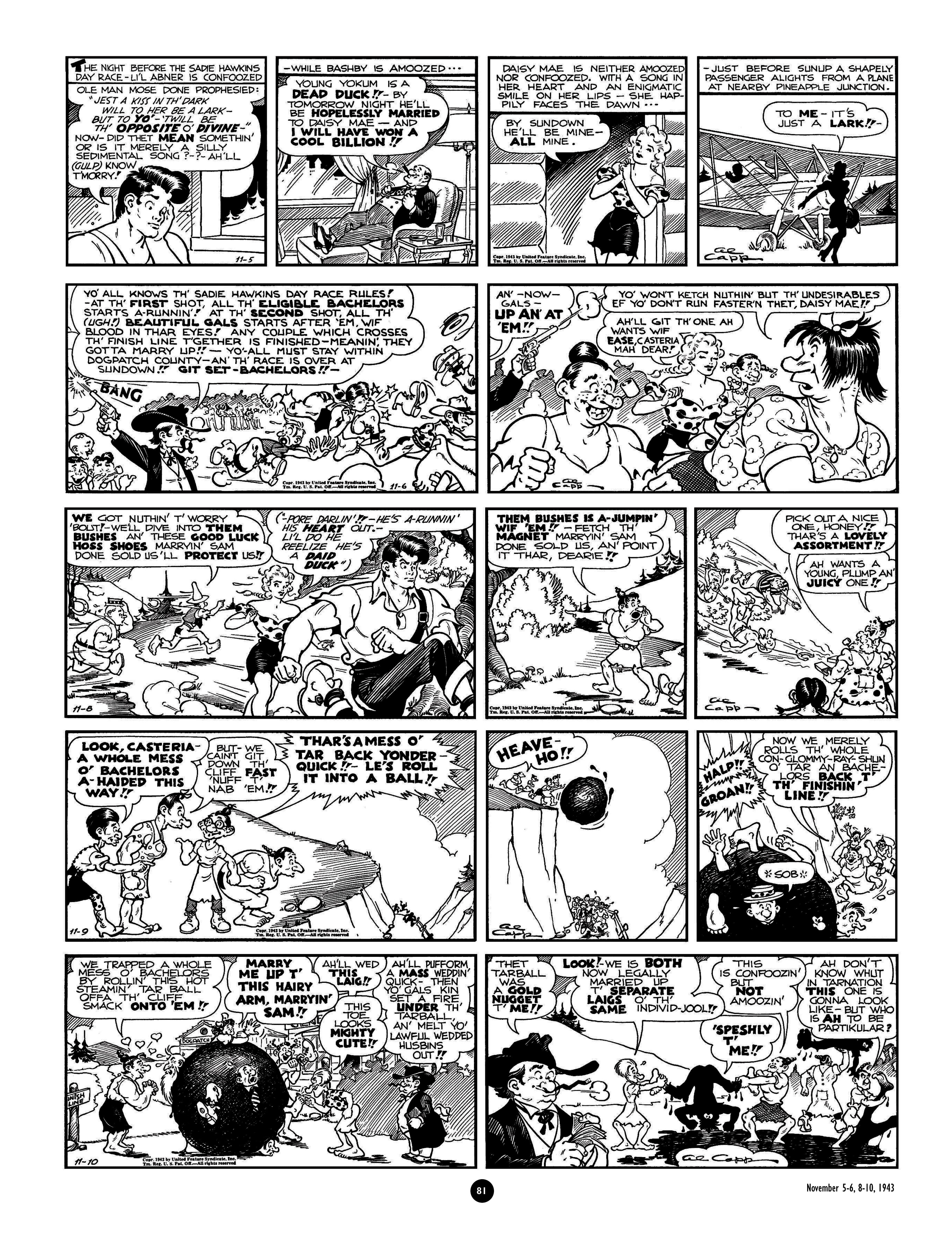 Read online Al Capp's Li'l Abner Complete Daily & Color Sunday Comics comic -  Issue # TPB 5 (Part 1) - 82