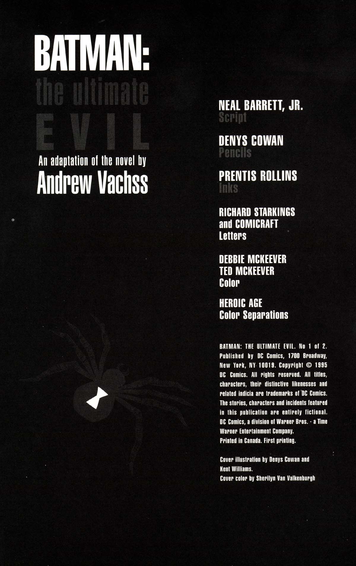 Read online Batman: The Ultimate Evil comic -  Issue #1 - 2