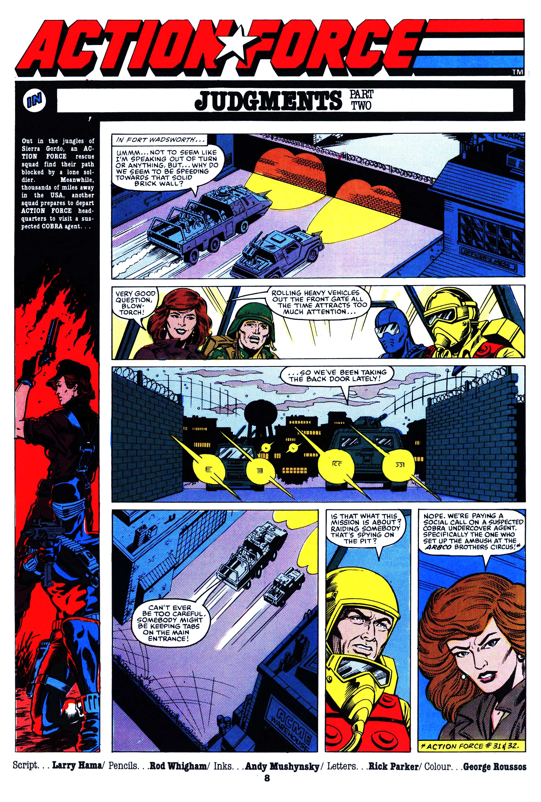 Read online Action Force comic -  Issue #34 - 8