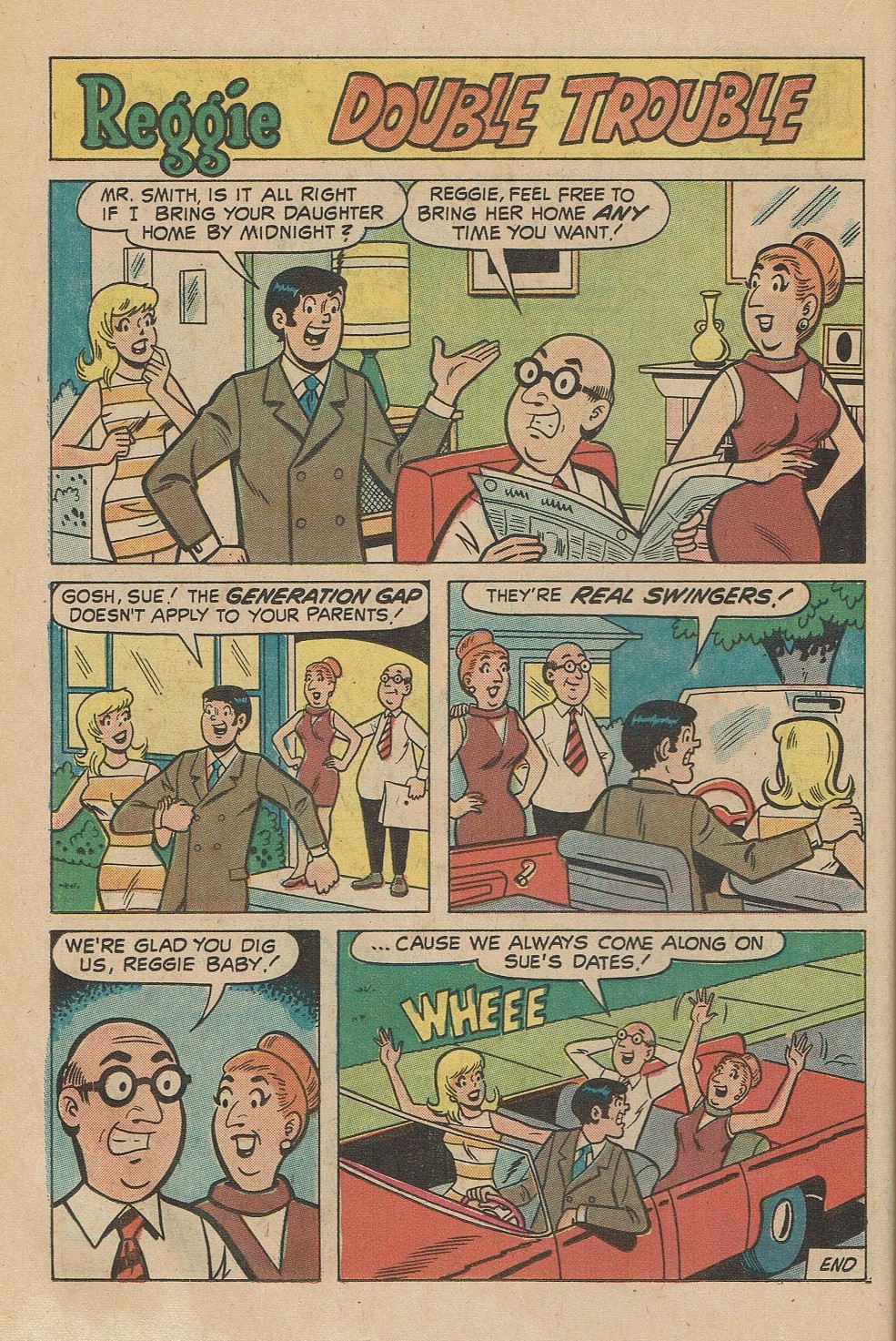 Read online Reggie's Wise Guy Jokes comic -  Issue #22 - 37