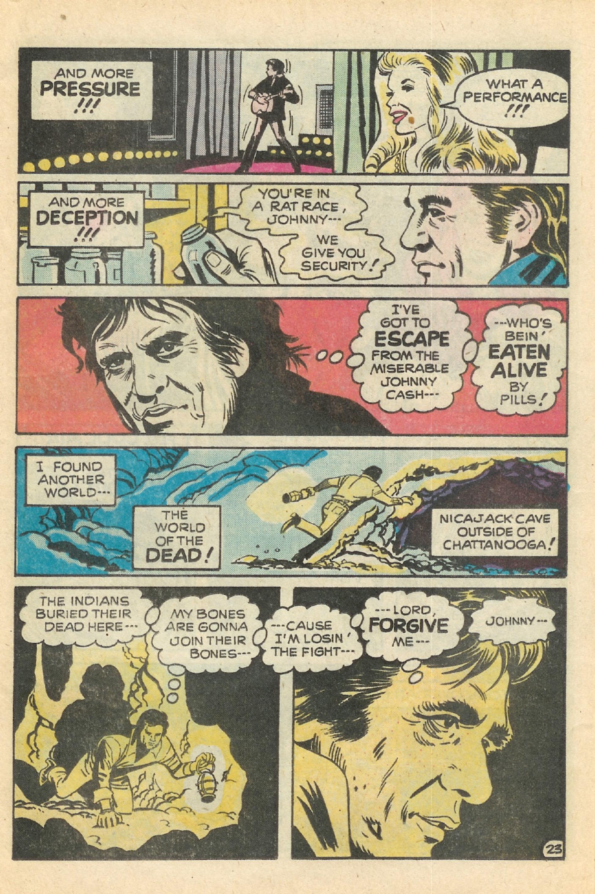 Read online Hello, I'm Johnny Cash comic -  Issue # Full - 25