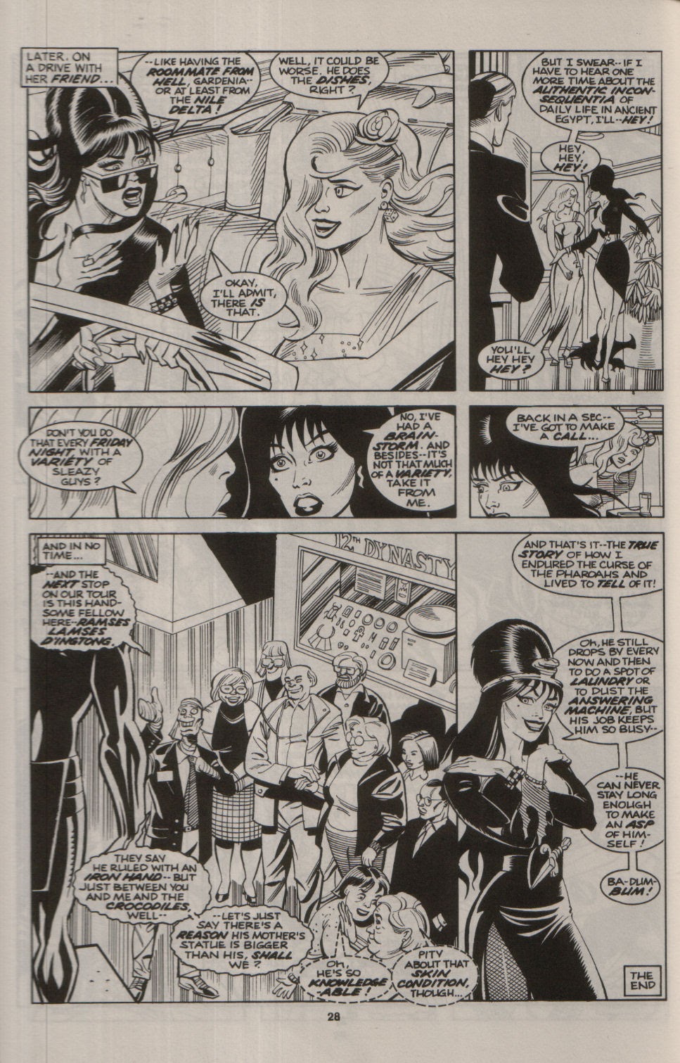 Read online Elvira, Mistress of the Dark comic -  Issue #12 - 27