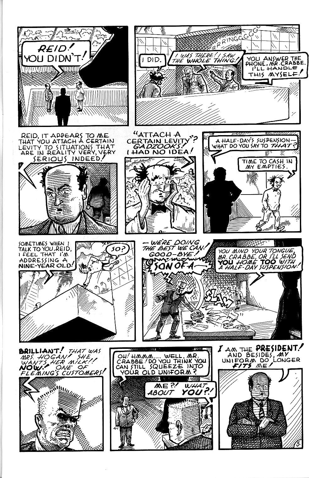 Read online Reid Fleming, World's Toughest Milkman (1980) comic -  Issue #7 - 7