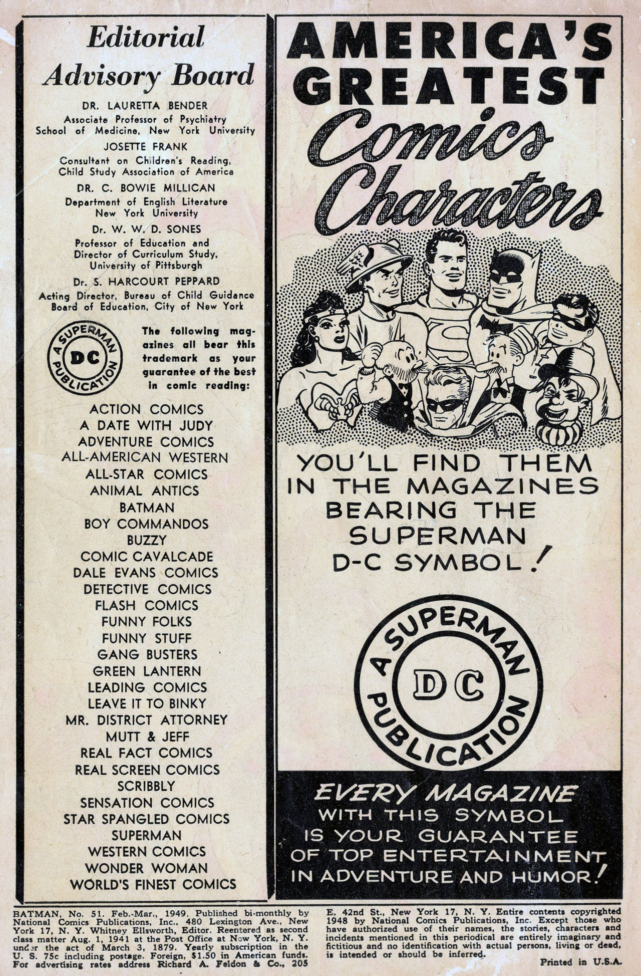 Read online Batman (1940) comic -  Issue #51 - 2