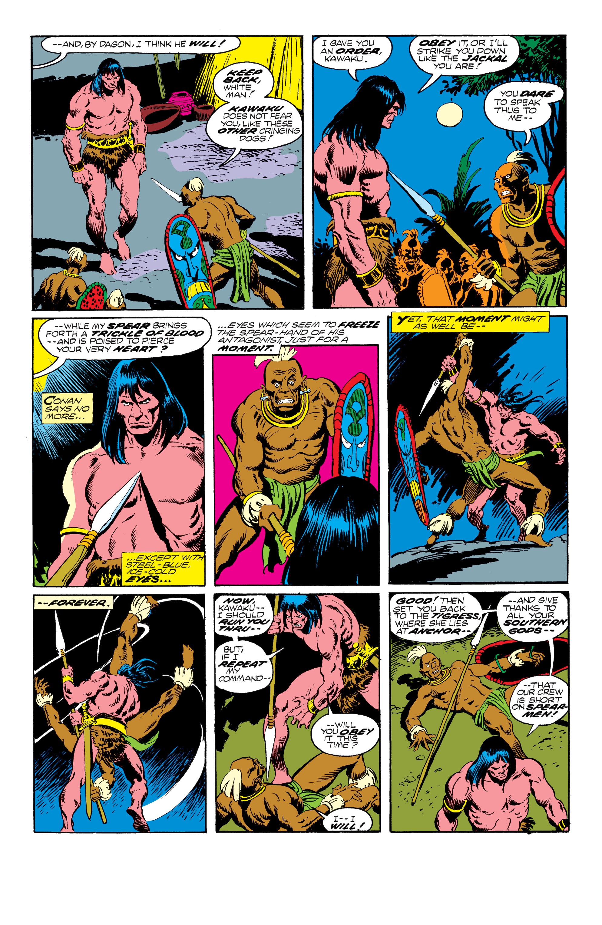 Read online Conan the Barbarian Epic Collection: The Original Marvel Years - Of Once and Future Kings comic -  Issue # TPB (Part 1) - 27
