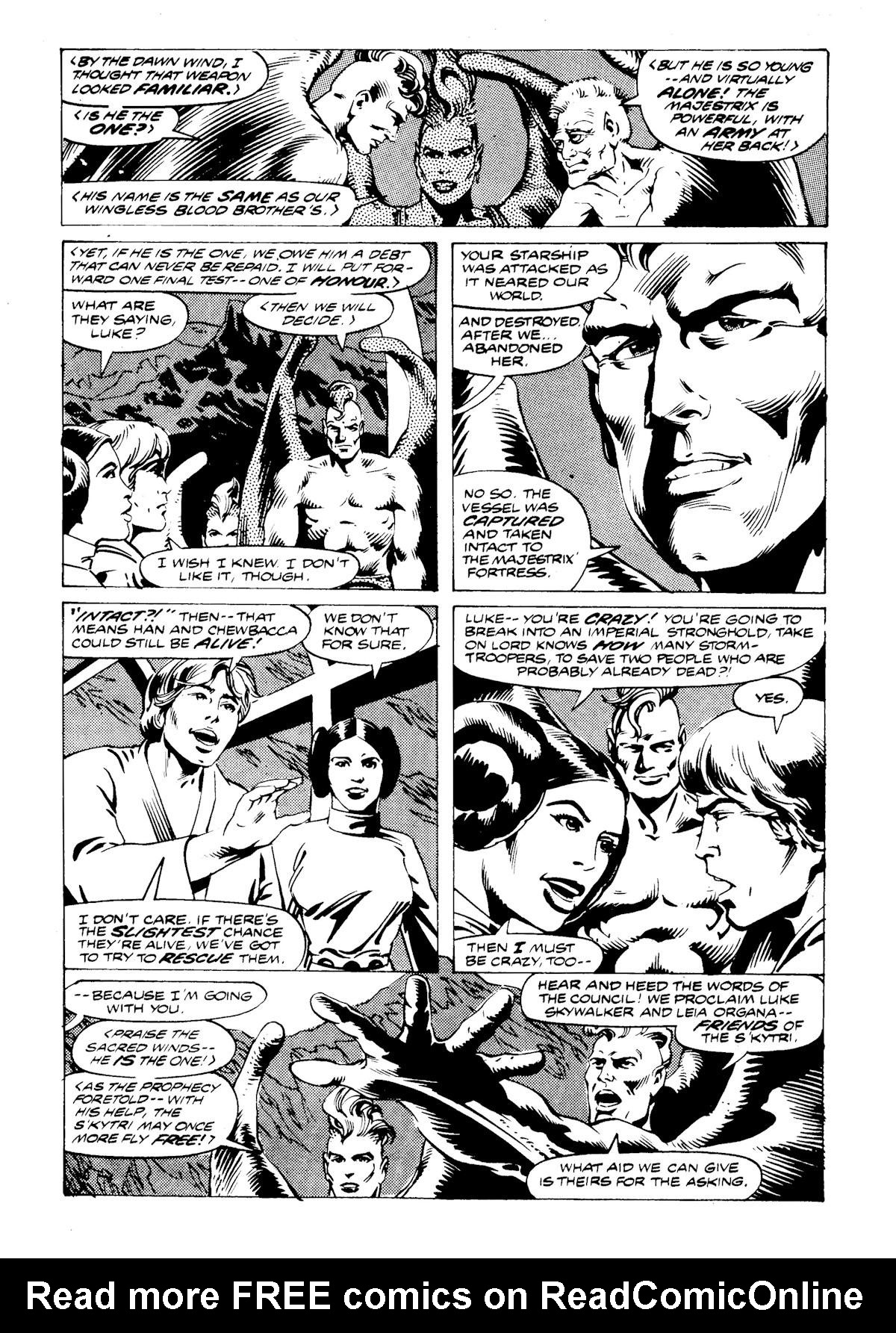 Read online Star Wars Weekly comic -  Issue #101 - 6