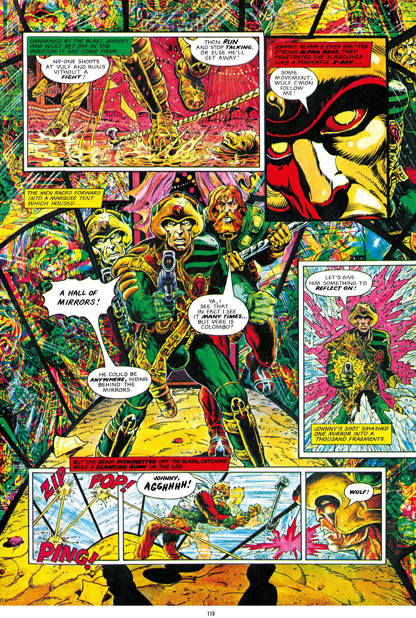 Read online Strontium Dog Search and Destroy: The Starlord Years comic -  Issue # TPB - 102