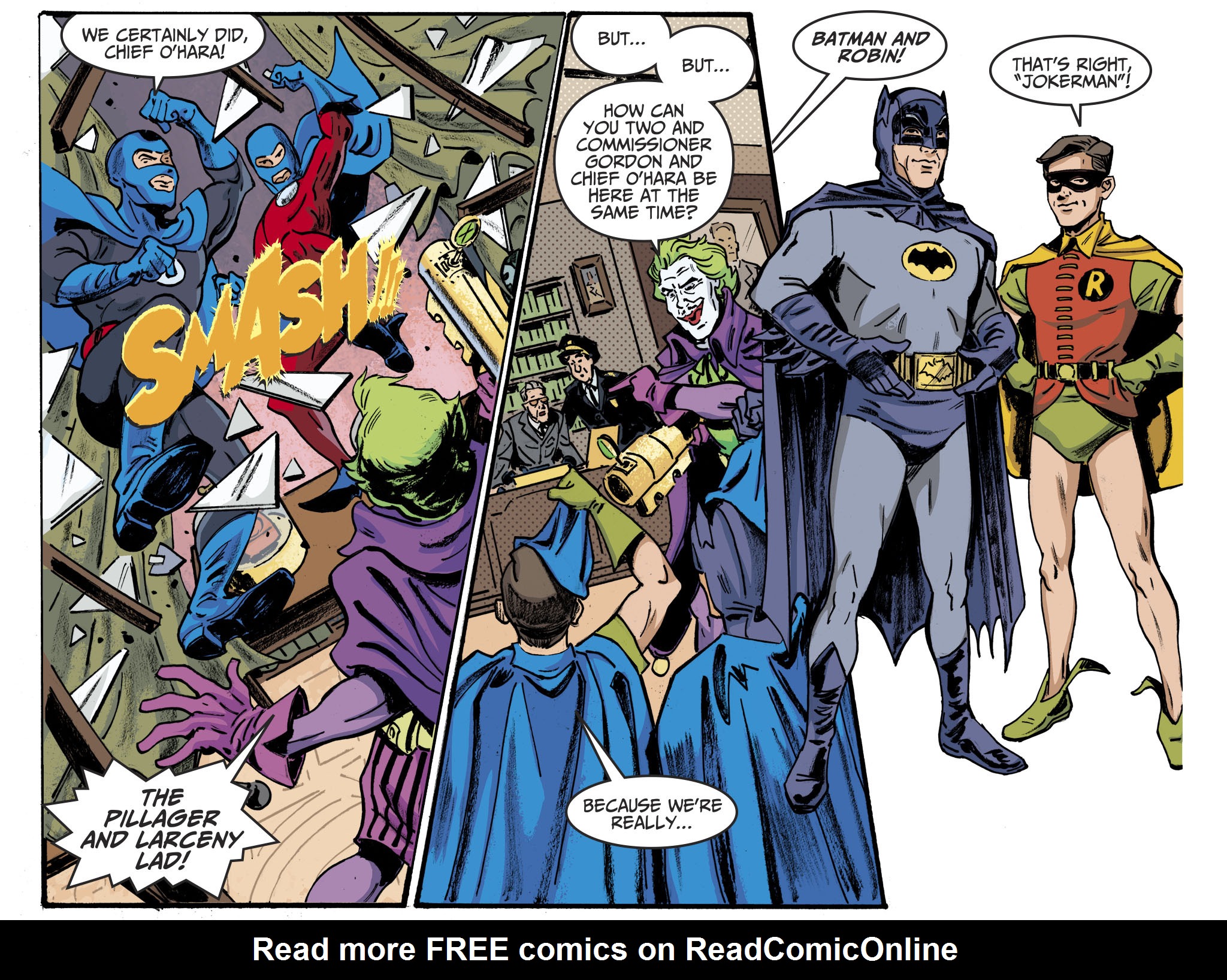 Read online Batman '66 [I] comic -  Issue #53 - 136