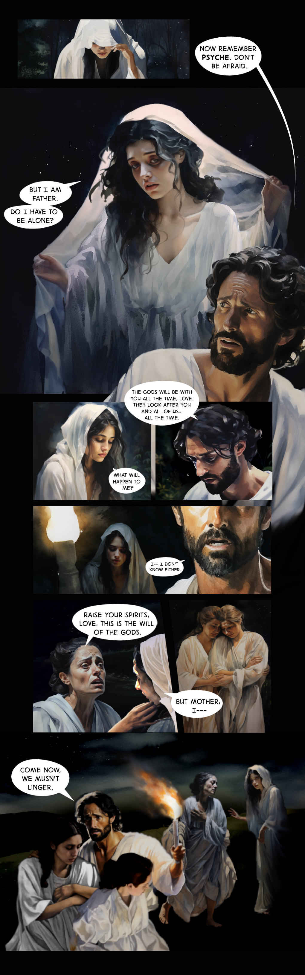 Read online LOVE & REASON: The myth of Eros and Psyche comic -  Issue #2 - 2