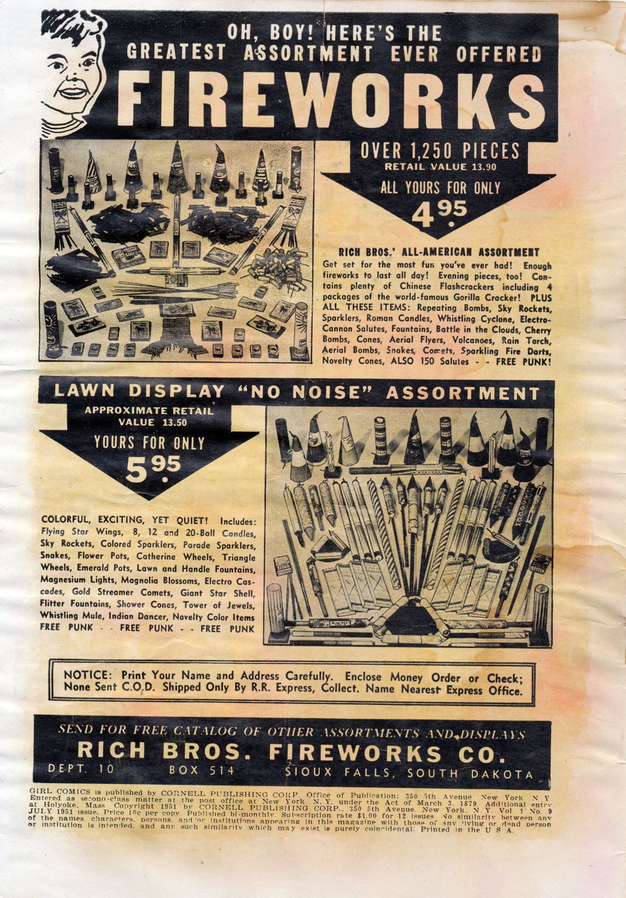 Read online Girl Comics (1949) comic -  Issue #9 - 2