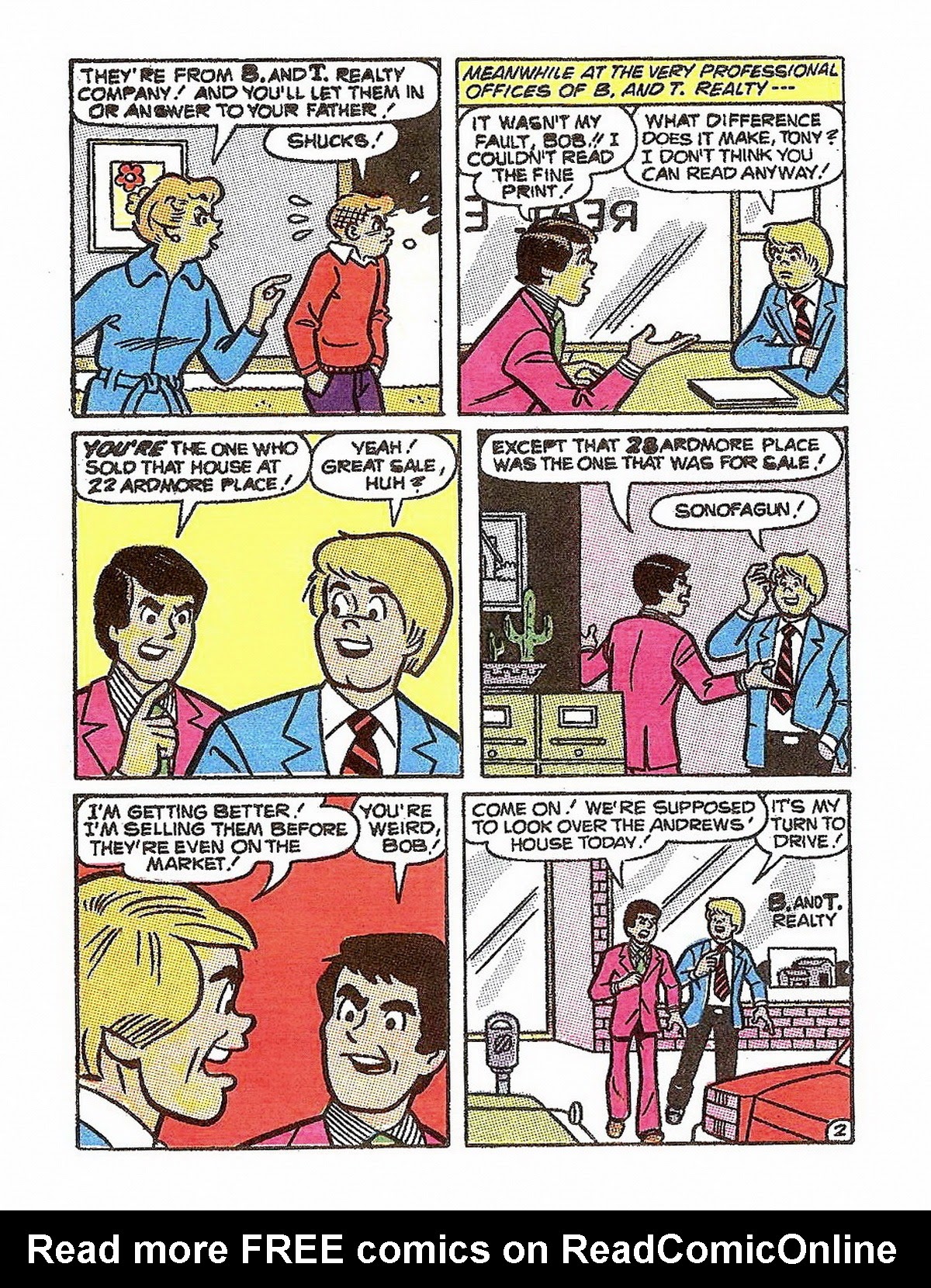 Read online Archie's Double Digest Magazine comic -  Issue #52 - 214