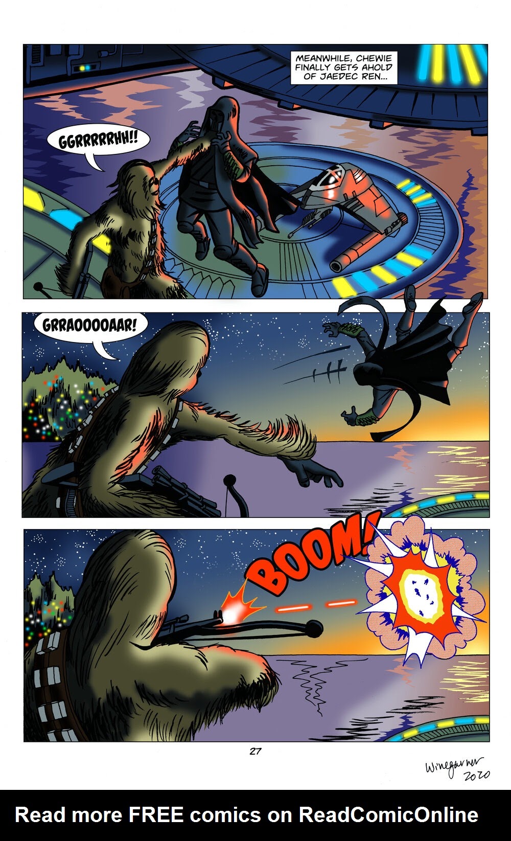 Read online Star Wars: Duel of the Fates comic -  Issue #4 - 28
