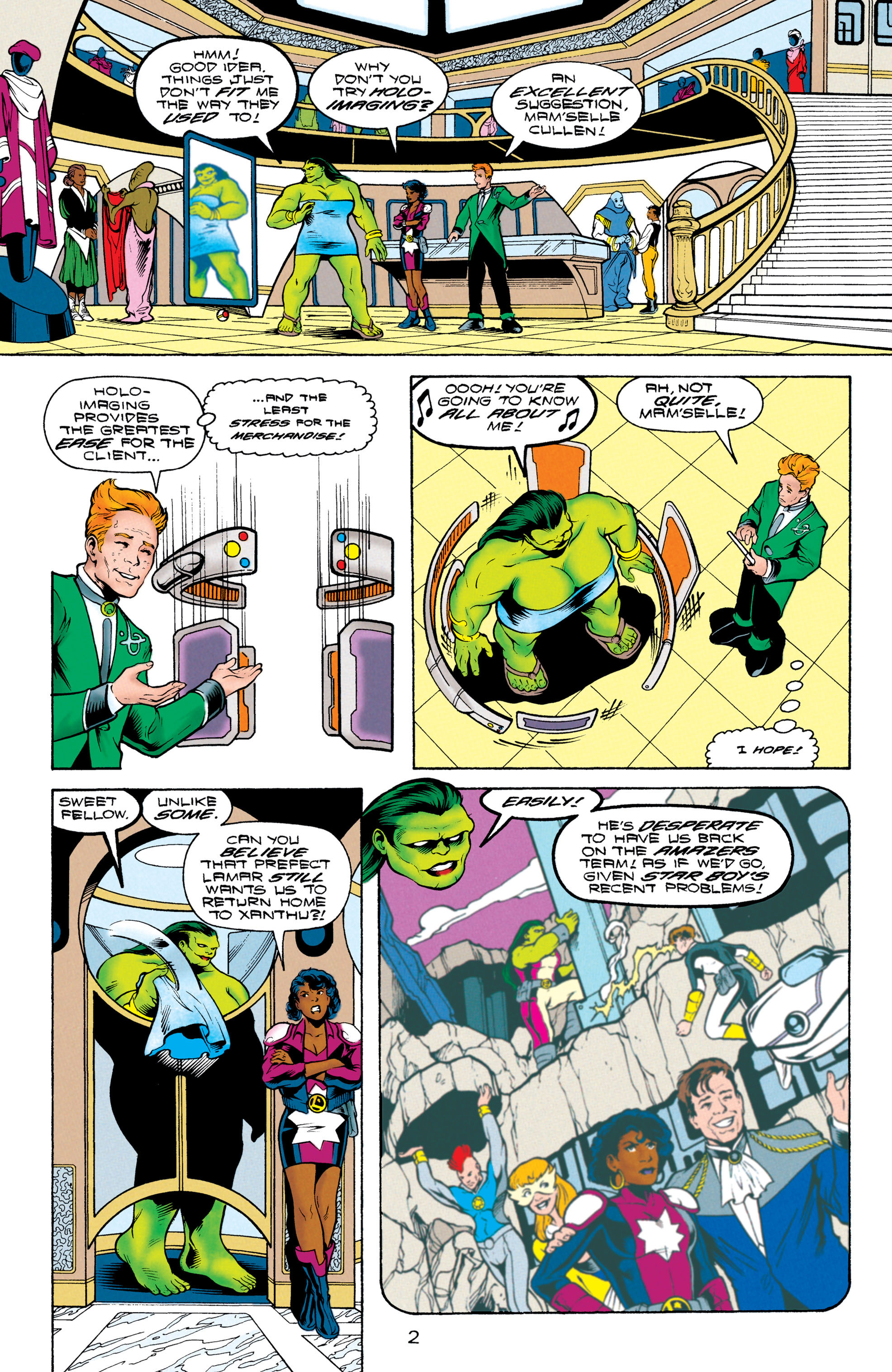 Read online Legionnaires comic -  Issue #68 - 3