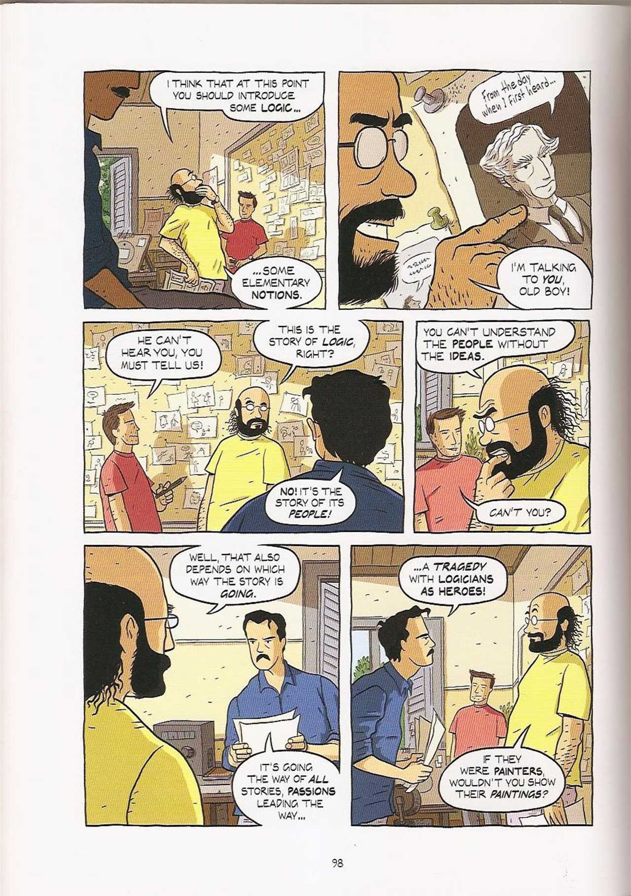 Read online Logicomix comic -  Issue # TPB - 92