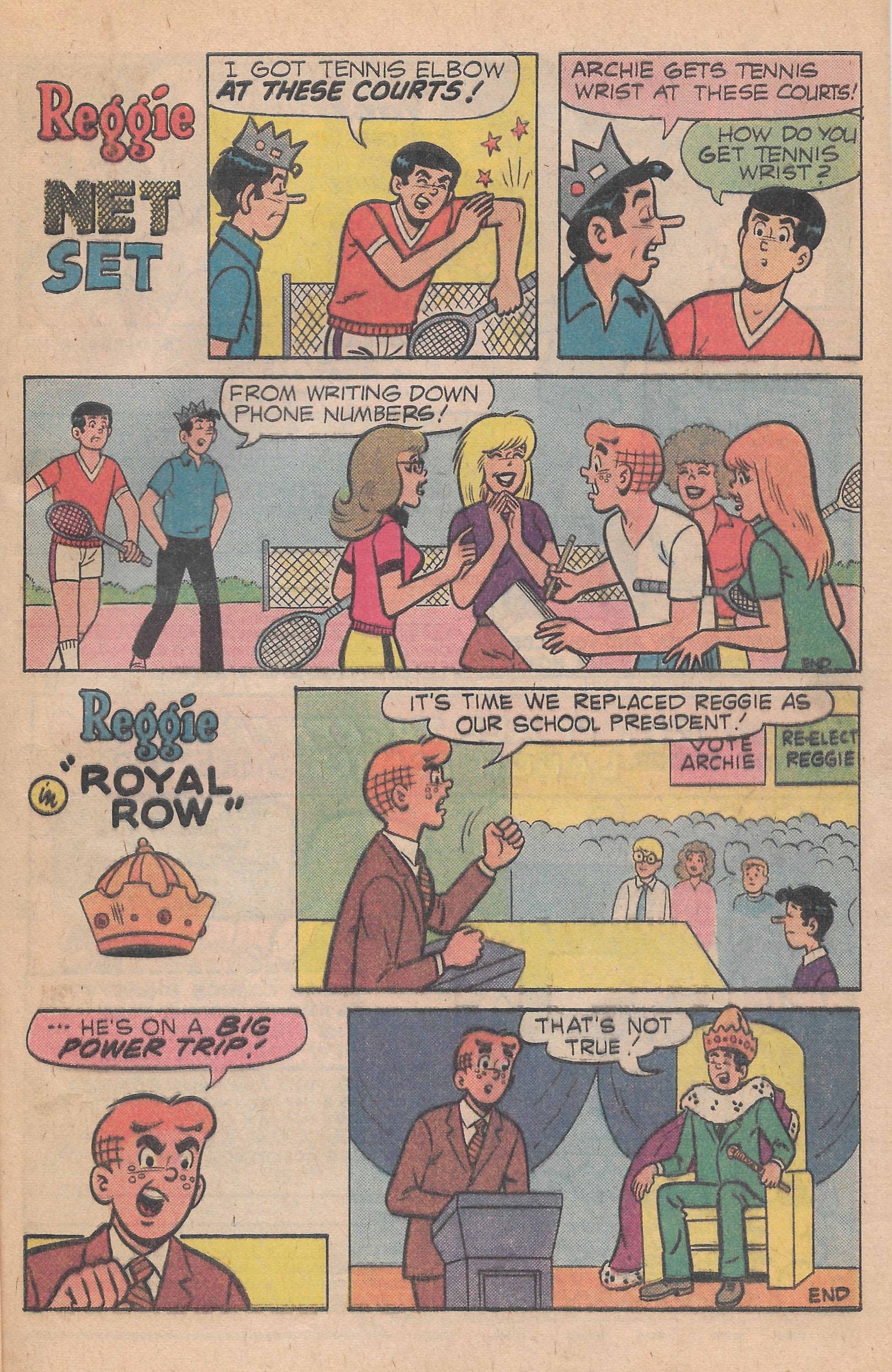 Read online Reggie's Wise Guy Jokes comic -  Issue #54 - 33