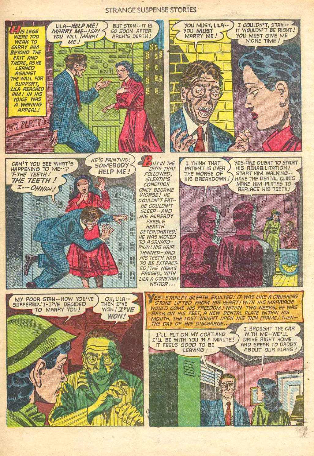 Read online Strange Suspense Stories (1952) comic -  Issue #2 - 11