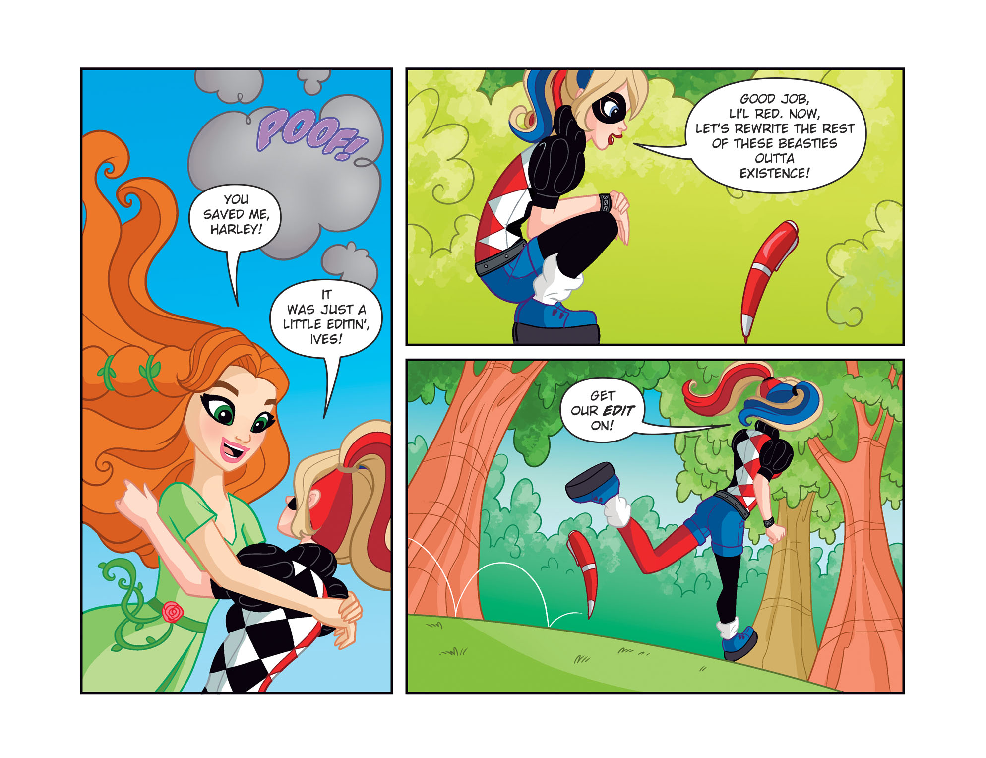 Read online DC Super Hero Girls: Out of the Bottle comic -  Issue #11 - 11