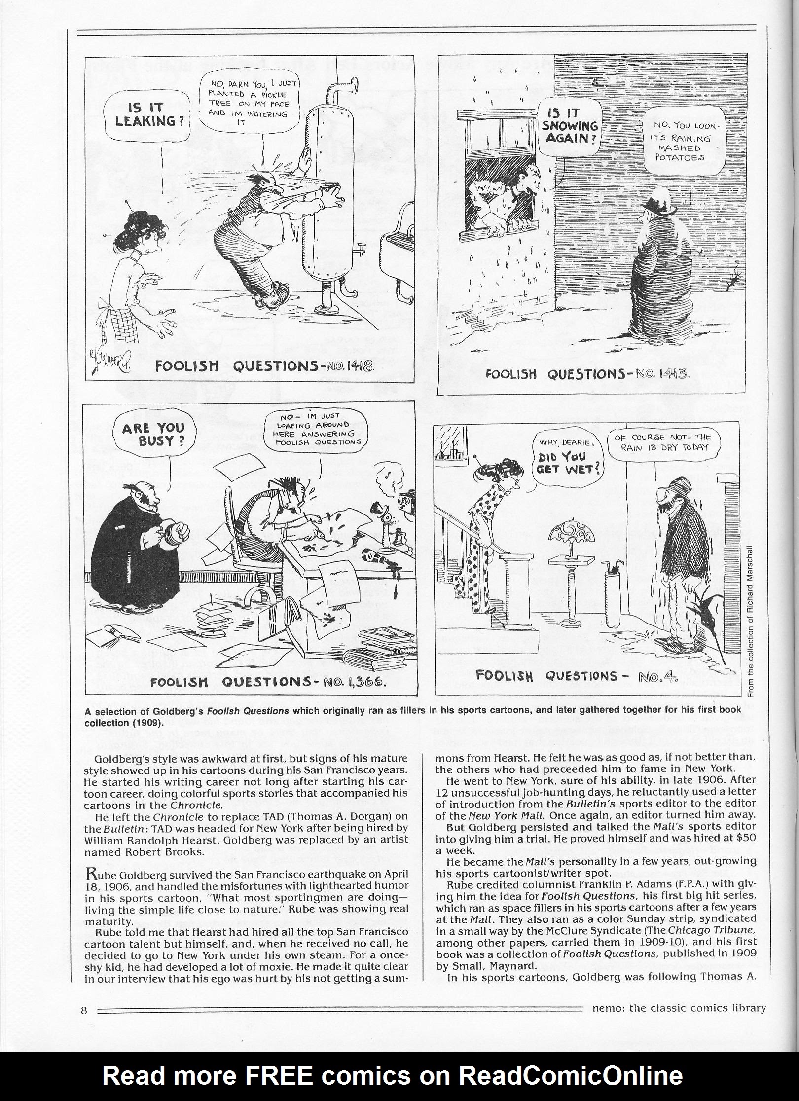 Read online Nemo: The Classic Comics Library comic -  Issue #24 - 8