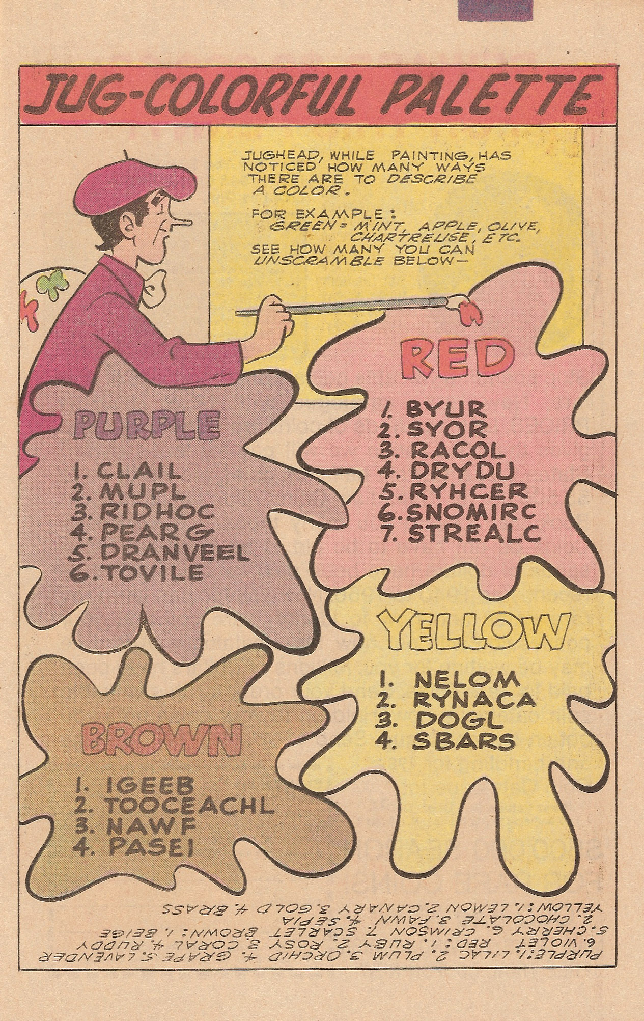 Read online Jughead's Jokes comic -  Issue #77 - 11