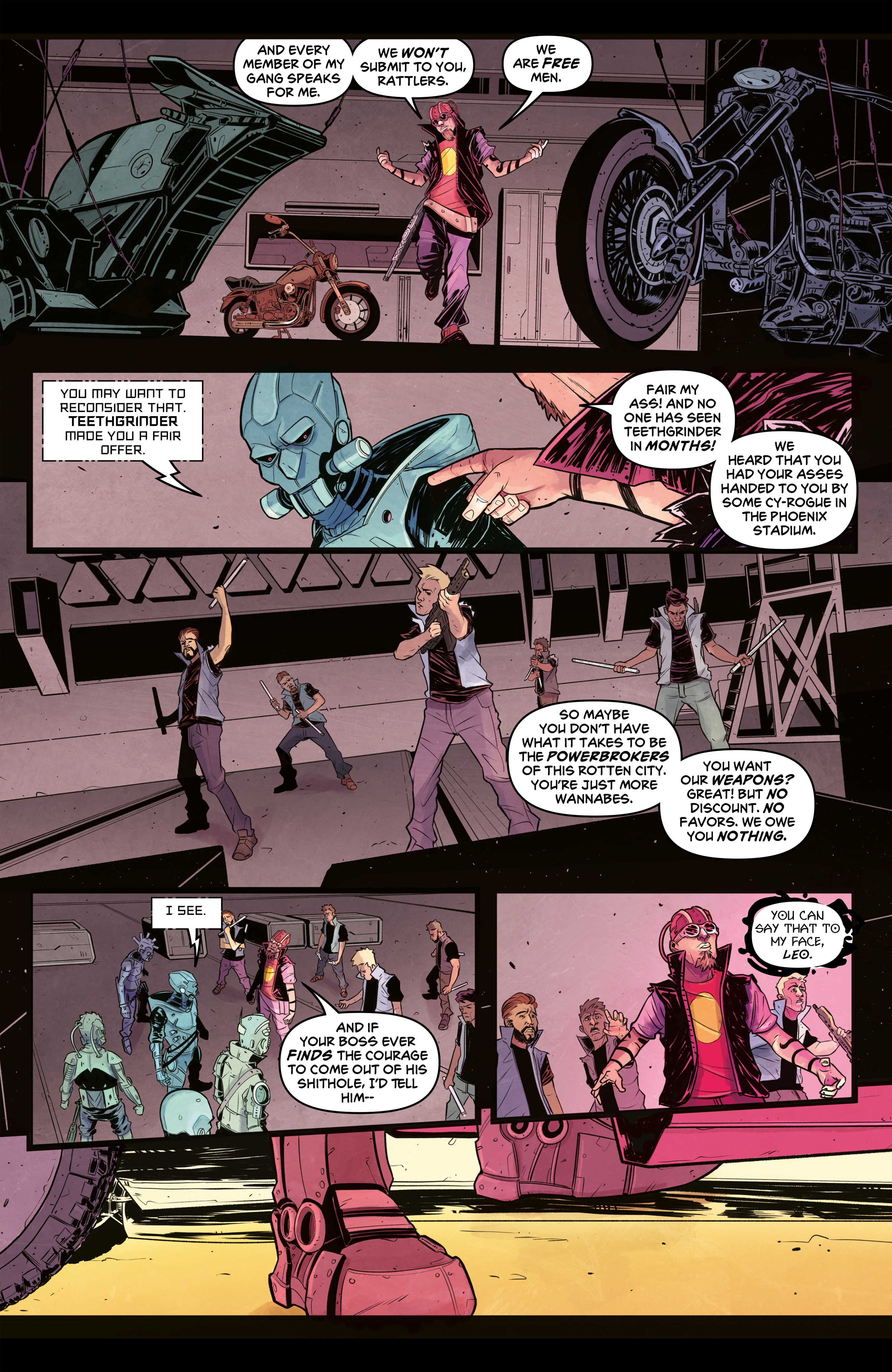 Read online The Blackening comic -  Issue #6 - 17